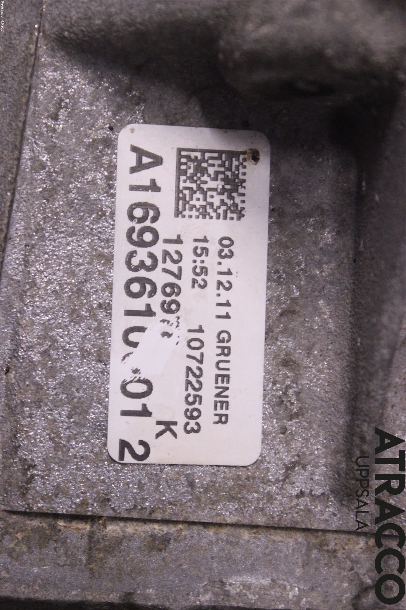 Mercedes-Benz MB A-KLASS (W169) 04-12 Växellåda Man 5 Vxl