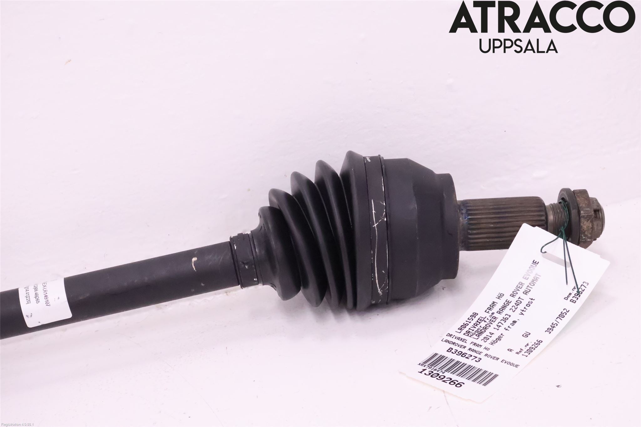 Landrover LAND ROVER RANGE ROVER EVOQUE (L538) 11-18 Drivaxel Fram Höger