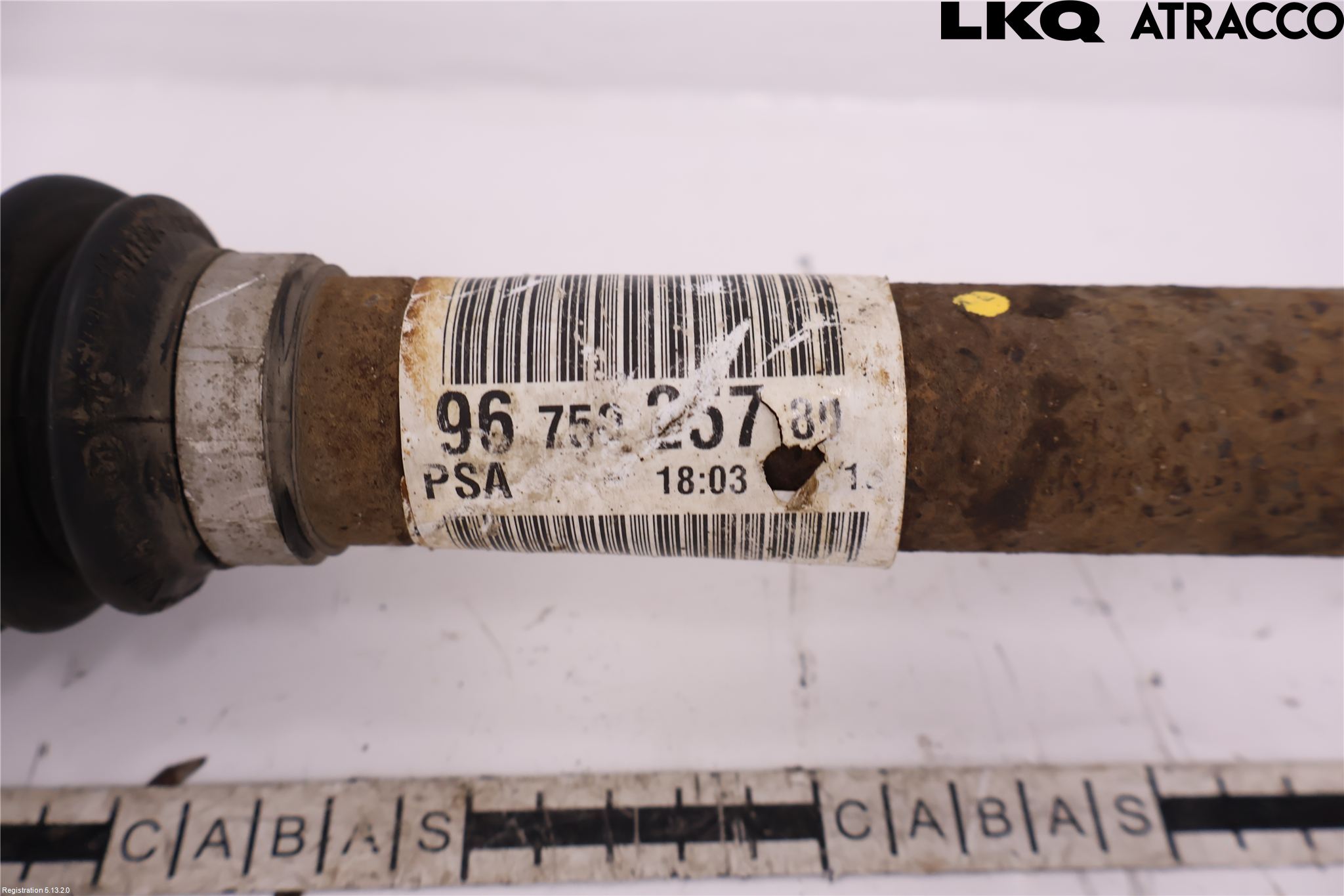 Citroen C4 PICASSO 14-18 Drivaxel Fram Höger