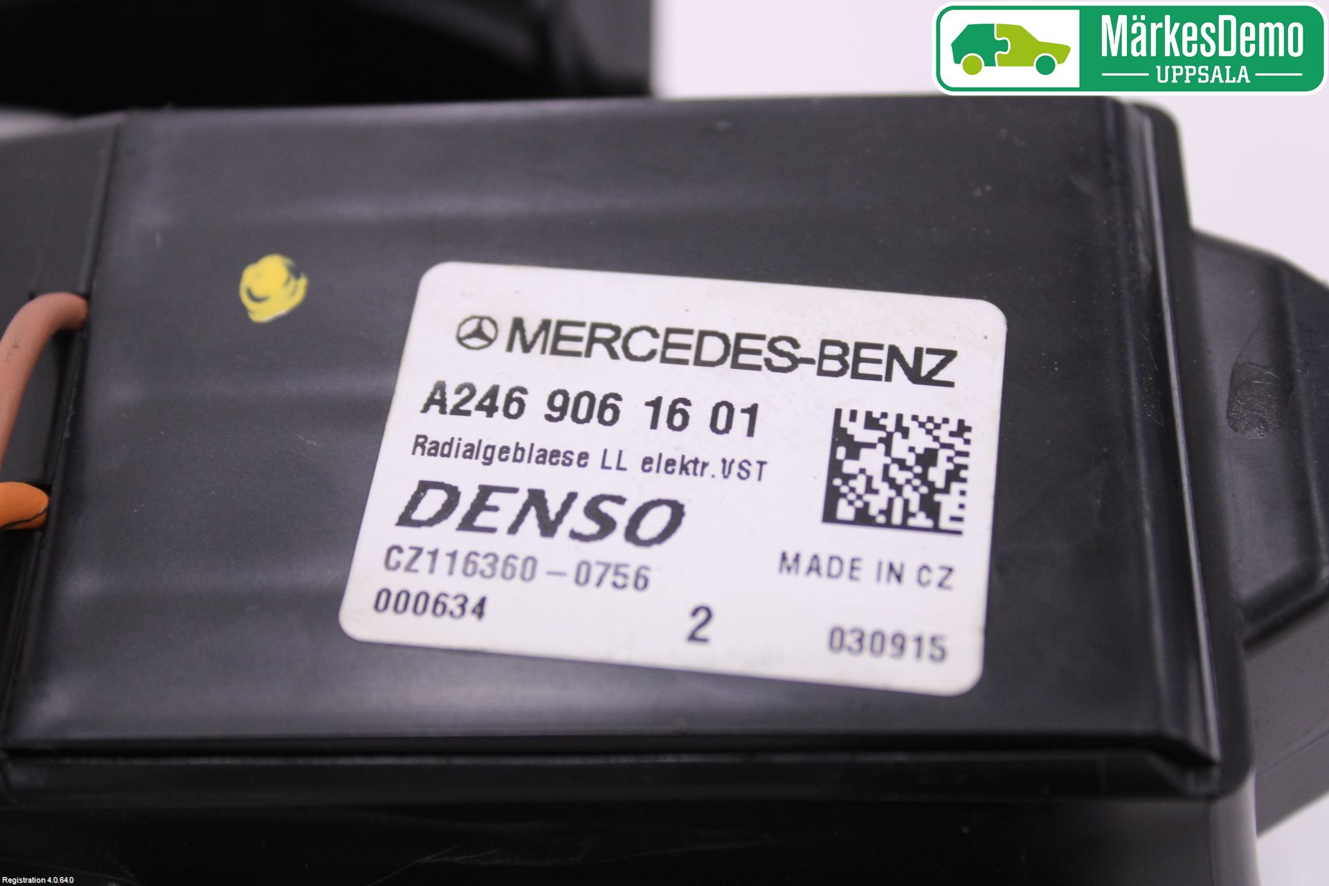 Mercedes-Benz MB CLA-KLASS (C117/X117) 13-19 Värmefläkt