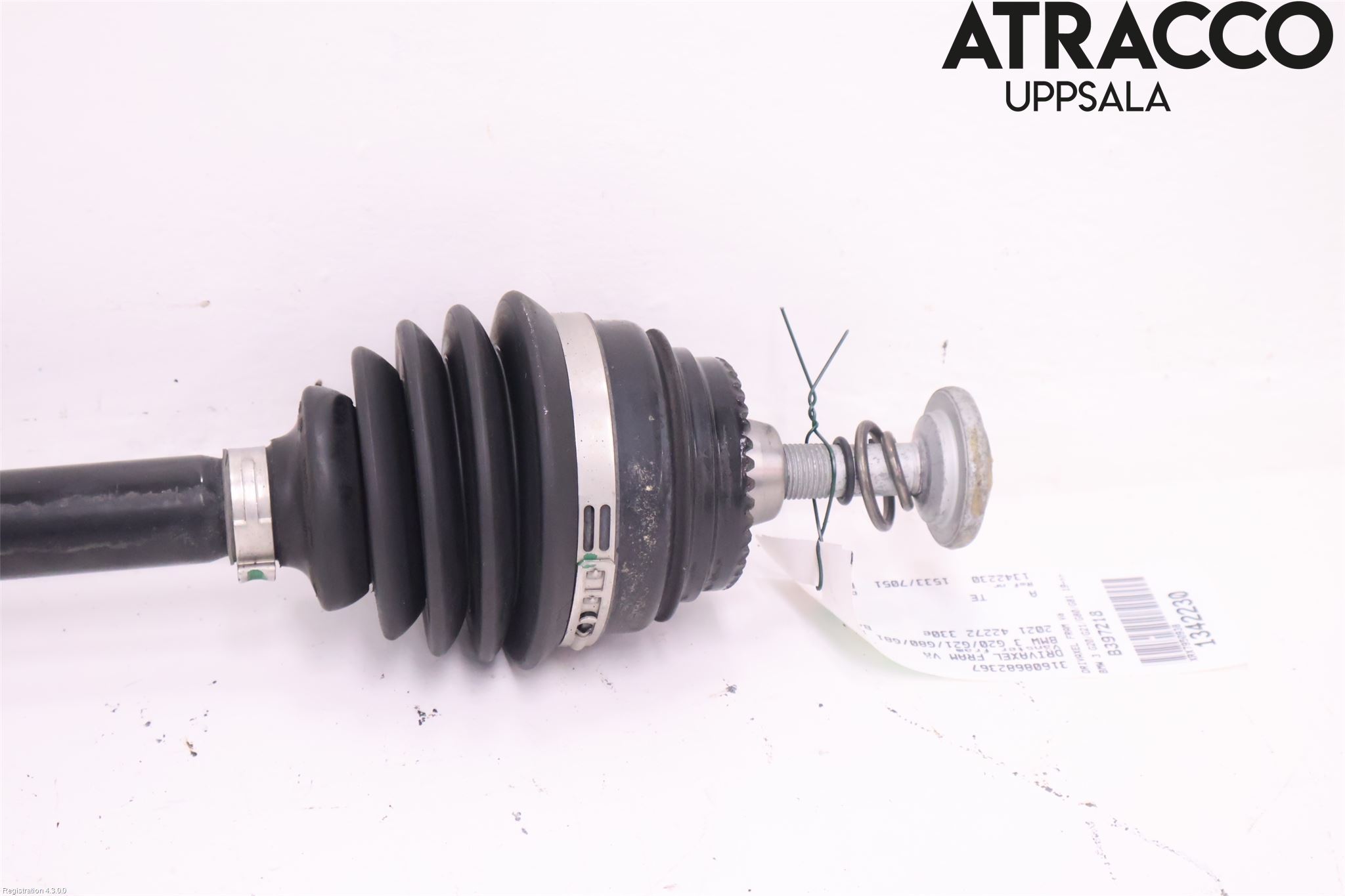 BMW 3 G20/G21/G80/G81 19- Drivaxel Fram Vänster