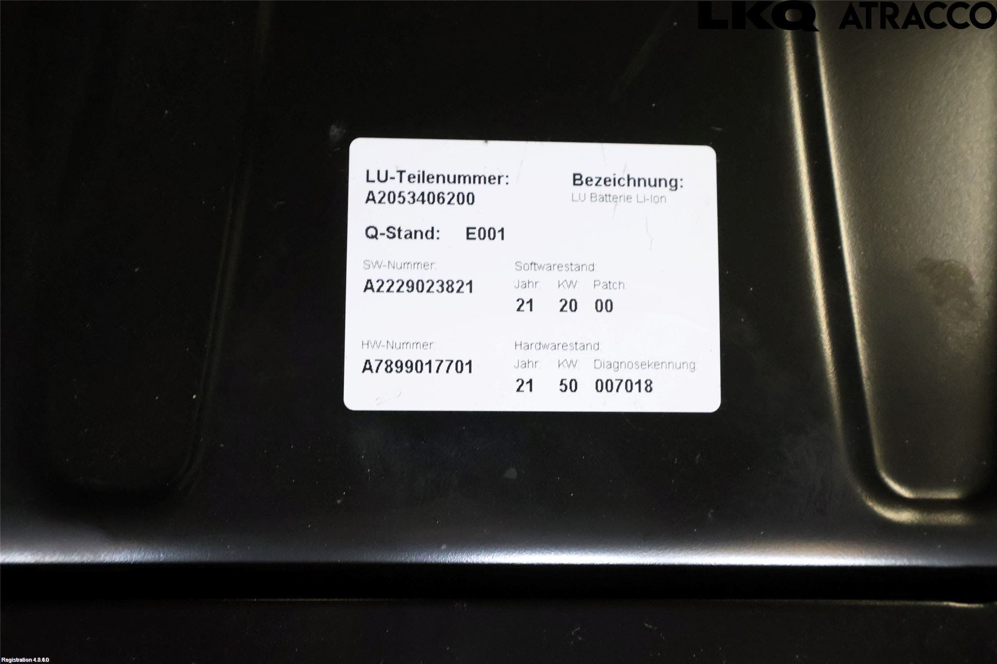 Mercedes-Benz MB E-KLASS (W213) 16-23 Batteri Högspänning