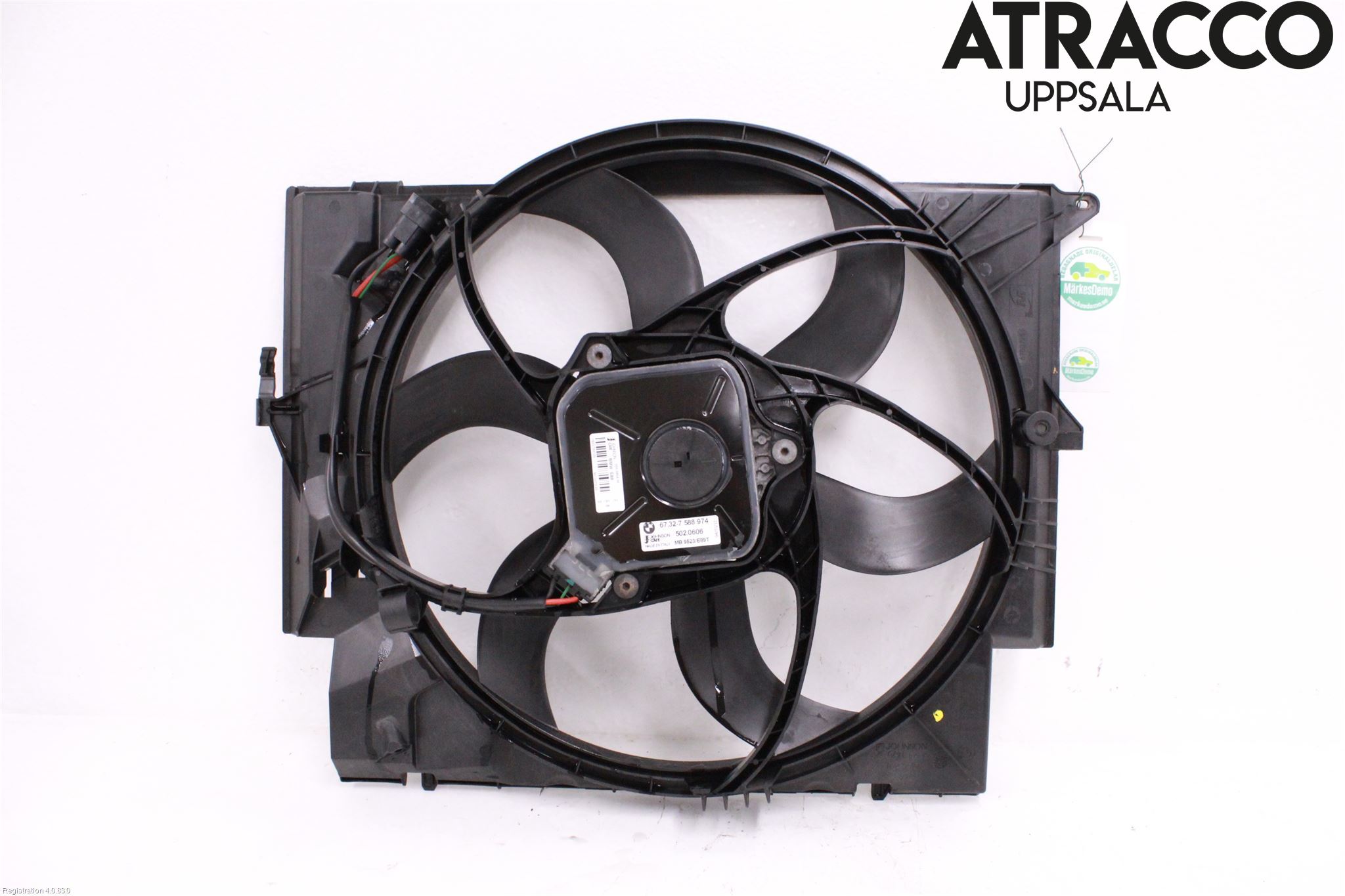 BMW 3 E90/91 SED/TOU 05-12 Kylfläkt El