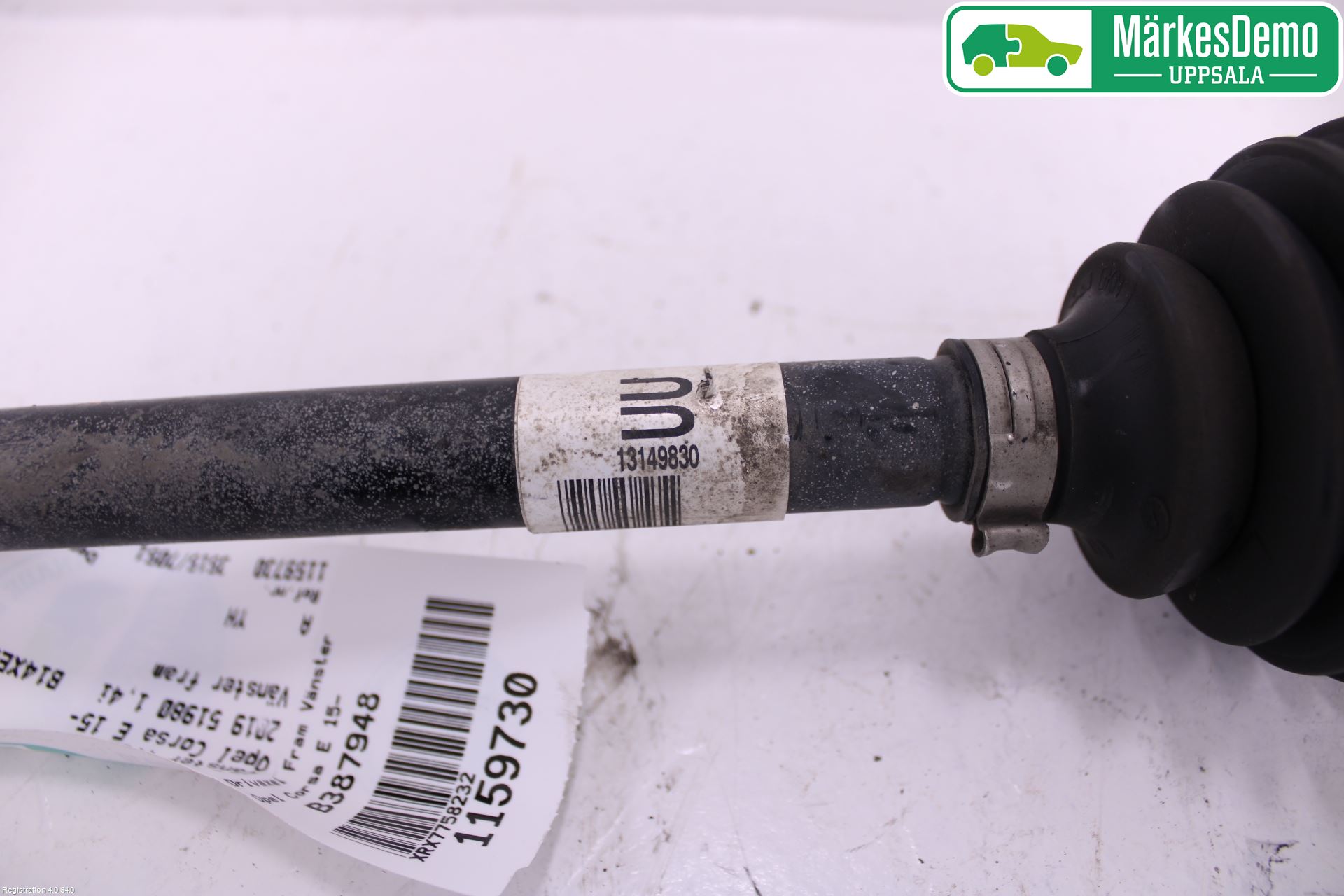 Opel CORSA E 15-19 Drivaxel Fram Vänster