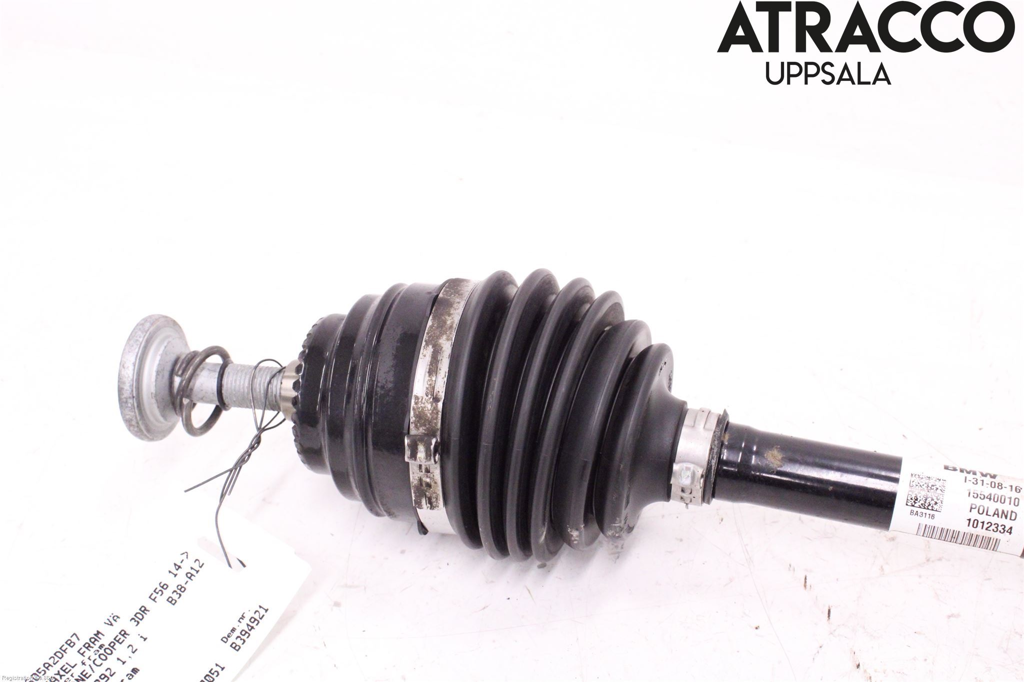 Mini ONE/COOPER 3DR F56 14-24 Drivaxel Fram Vänster