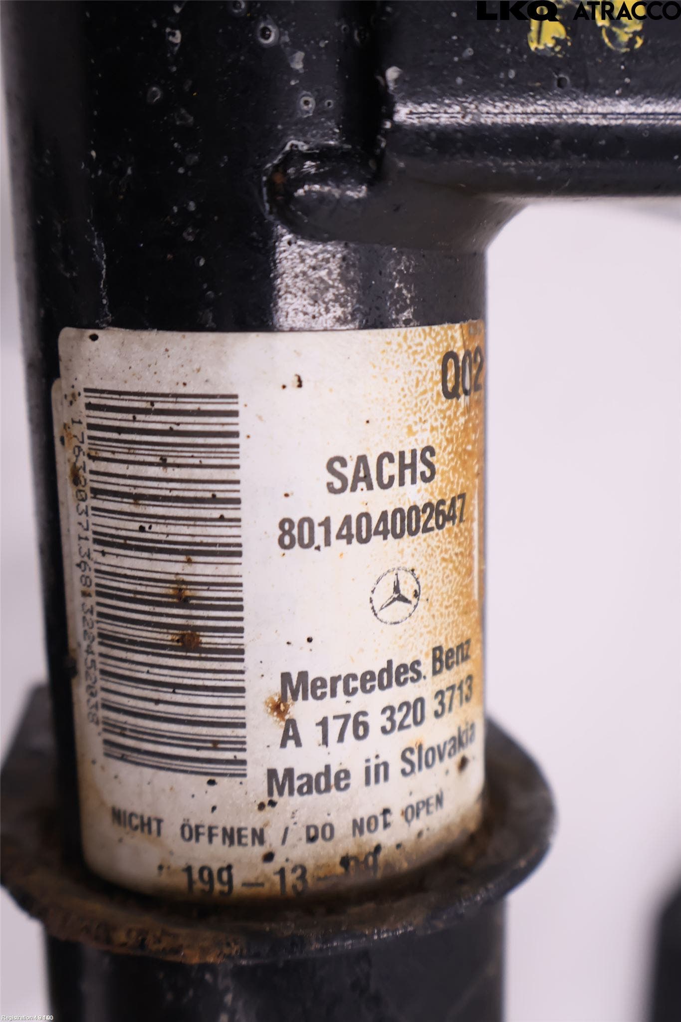 Mercedes-Benz MB A-KLASS (W176) 13-18 Fjäderben Fram Vänster