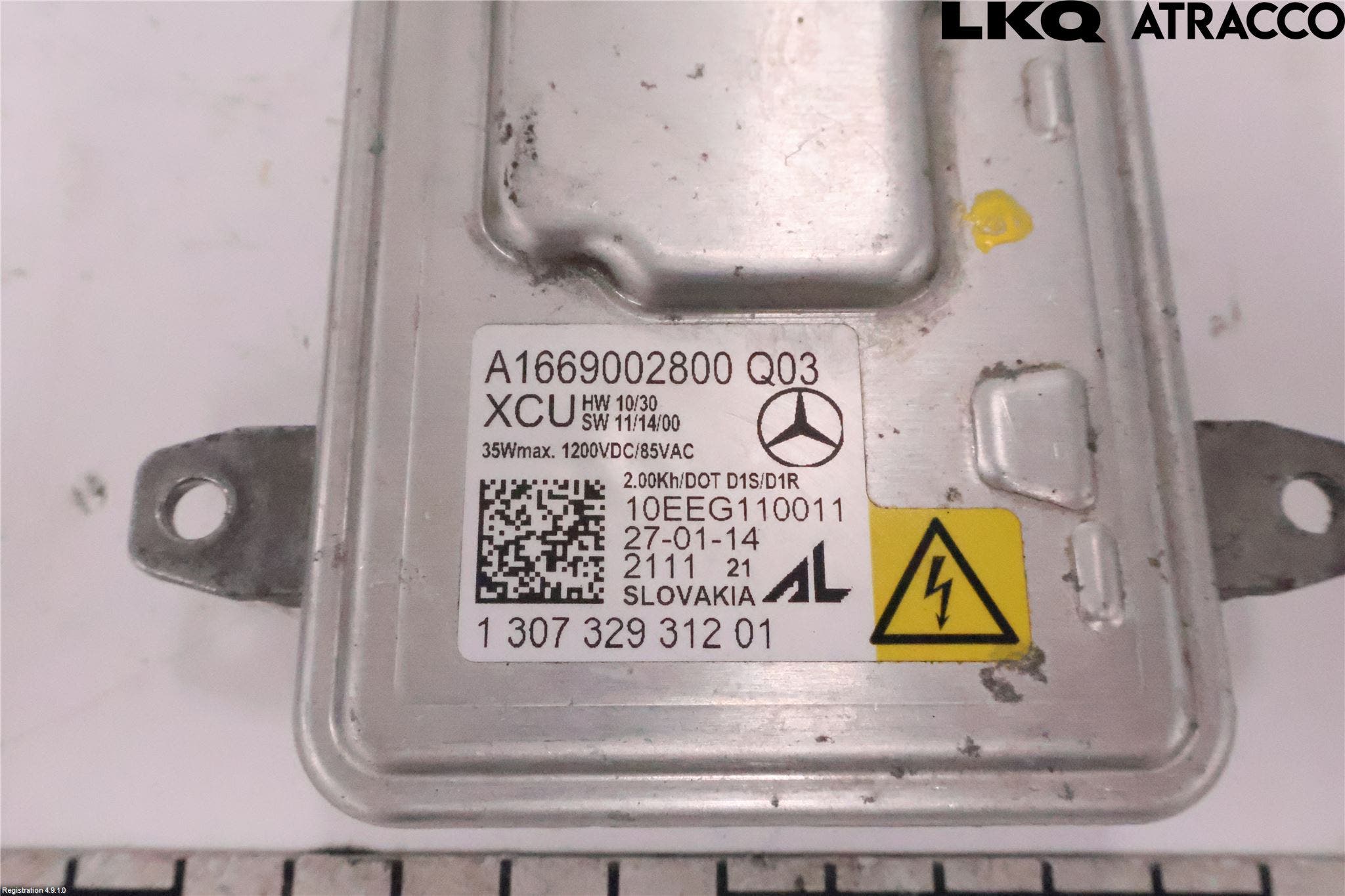 Mercedes-Benz MB C-KLASS (W204) 07-15 Styrenhet Strålkastare