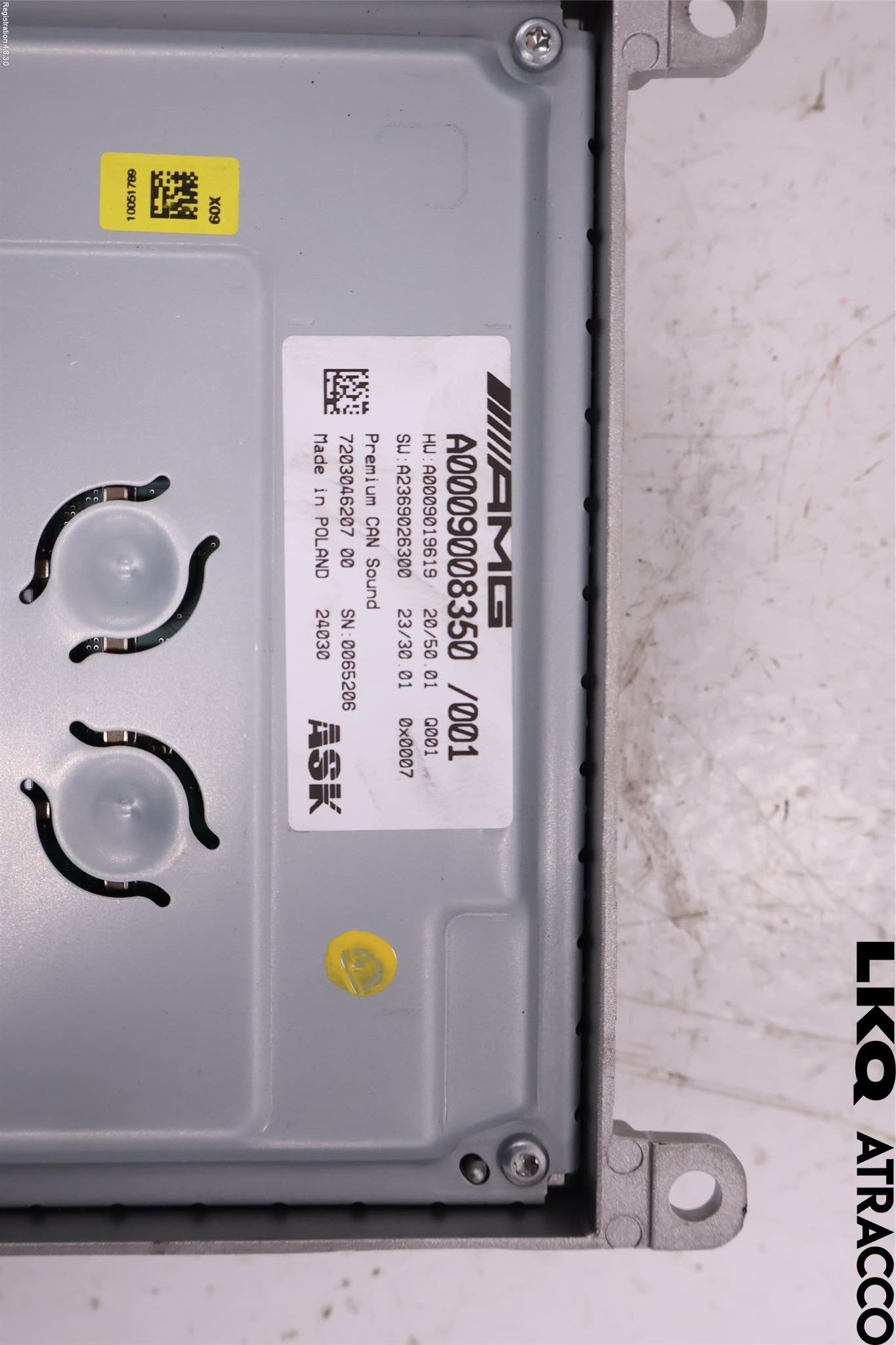 Alfa MB CLE-KLASS (C236/A236) 24- Radio-Stereo Förstärkare