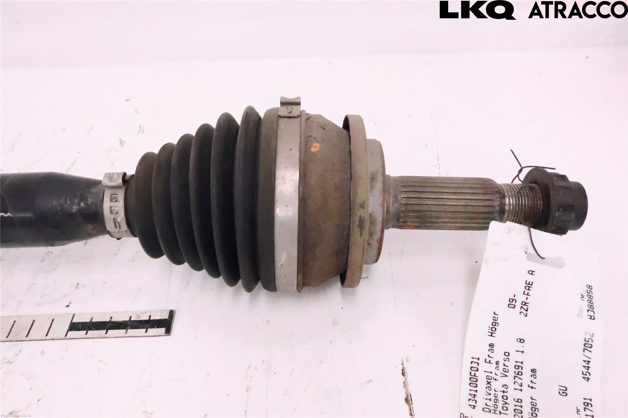 Toyota VERSO 09-18 Drivaxel Fram Höger