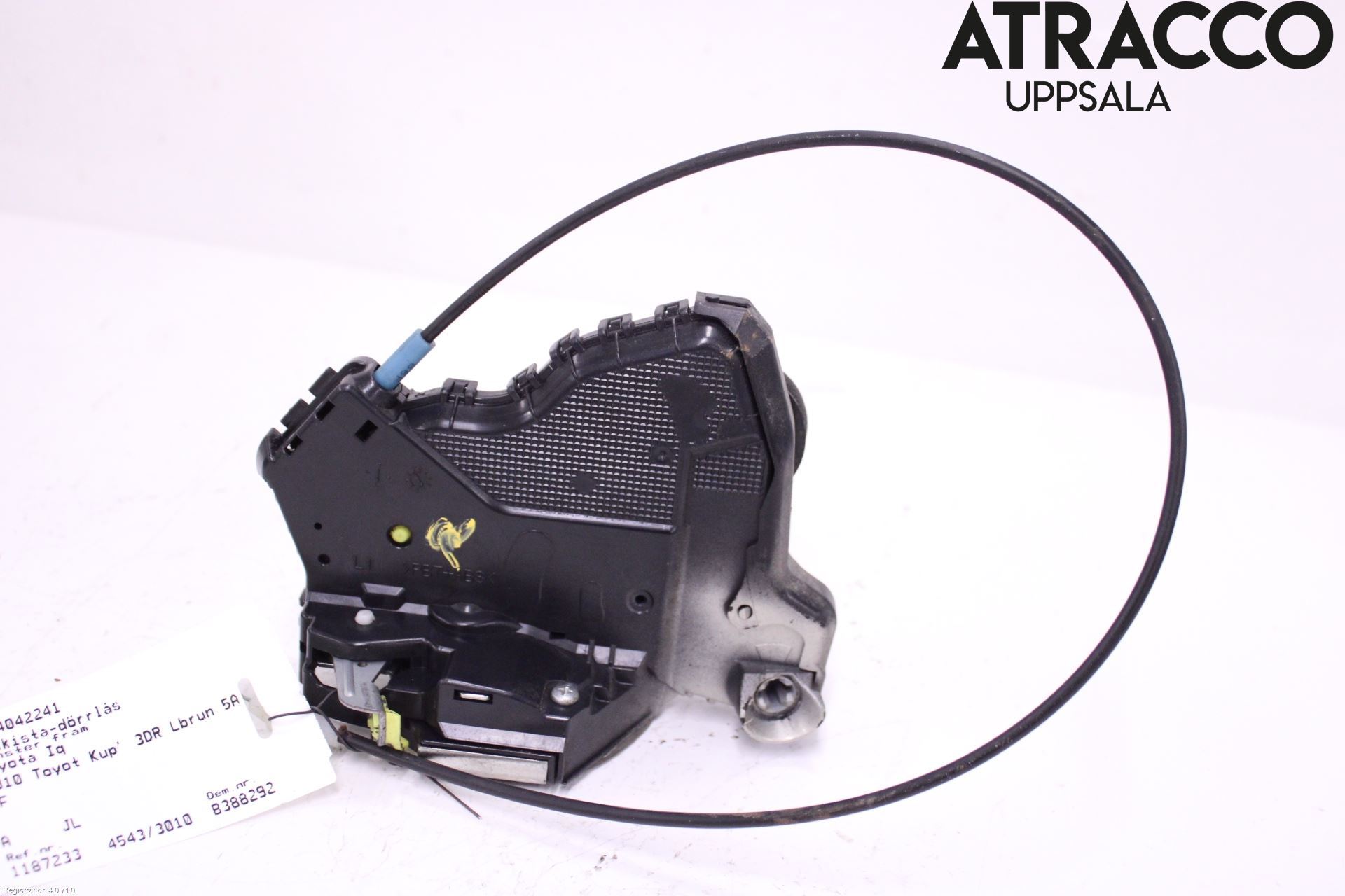 Toyota iQ Låskista-Dörrlås