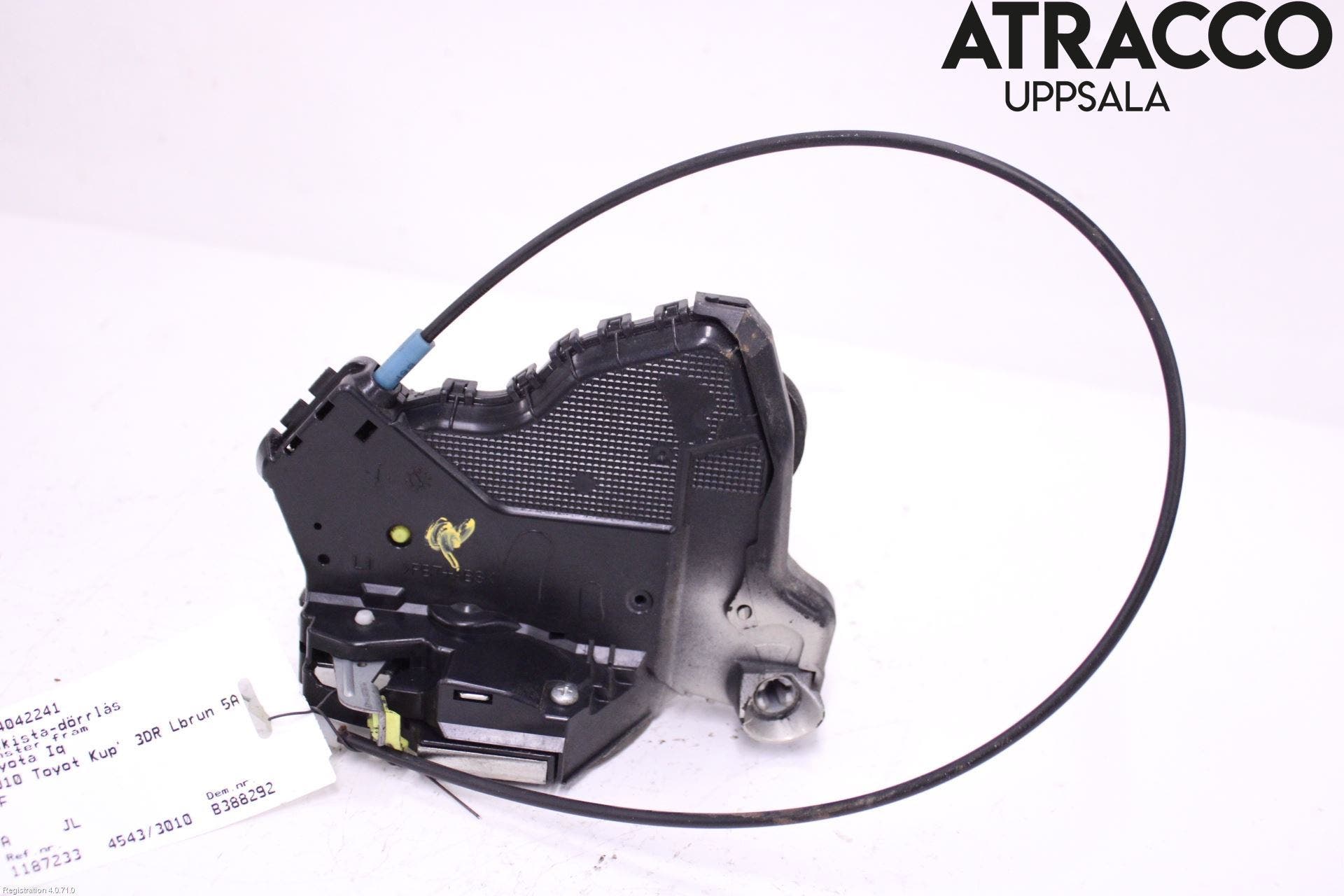 Toyota iQ Låskista-Dörrlås