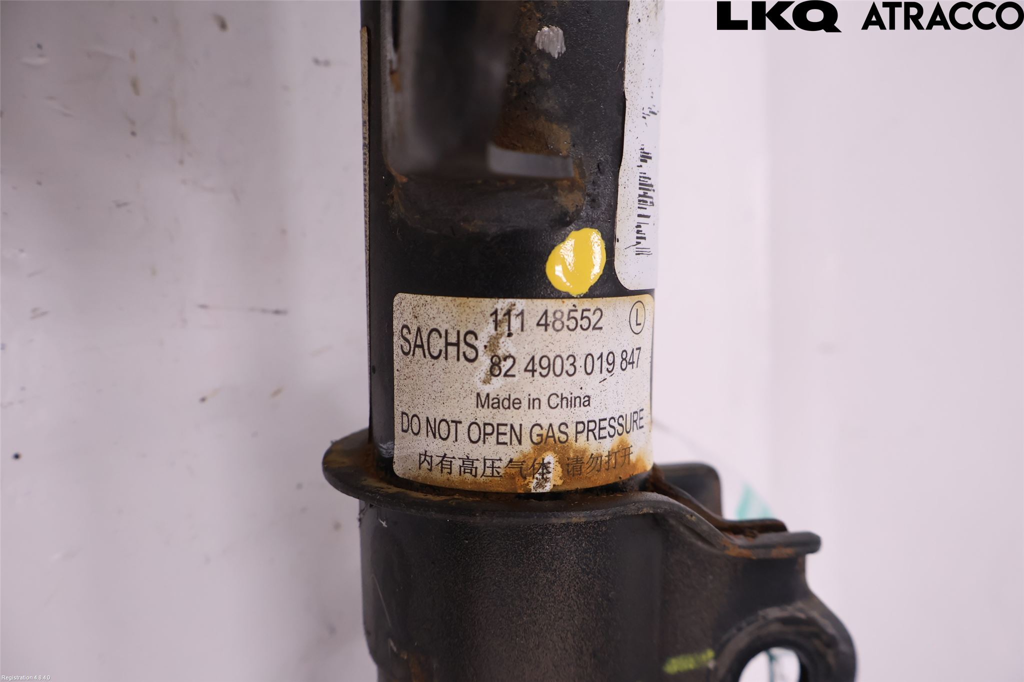 MG ZS EV 20- Fjäderben Fram Vänster