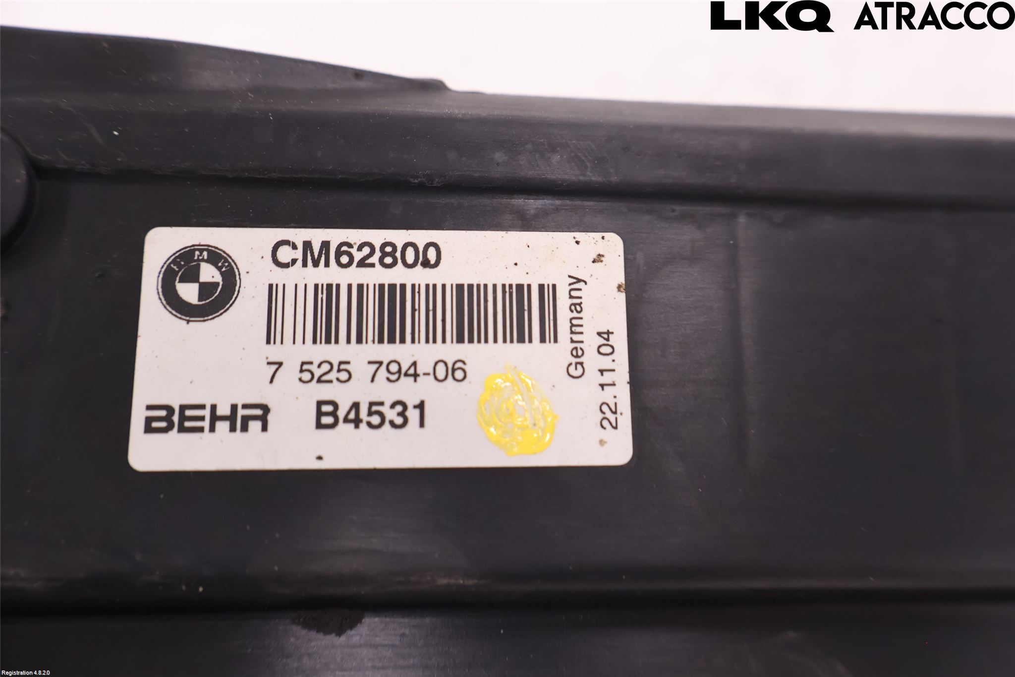 BMW 5 E60/61 Sed/Tou 02-10 Kylarfäste-Ram-Balk