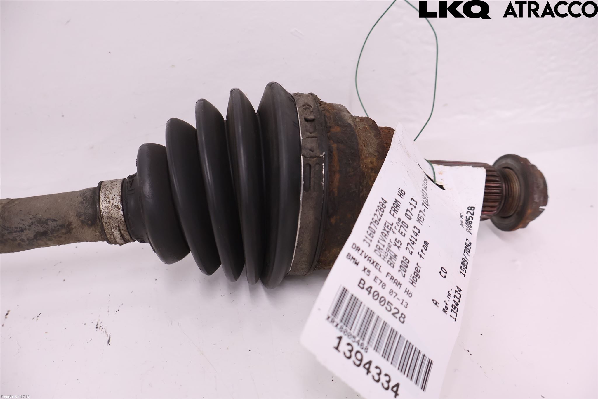 BMW X5 E70 07-13 Drivaxel Fram Höger