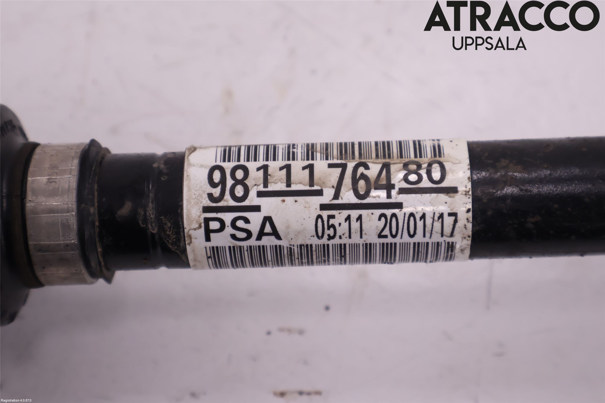 Citroen C4 GRAND PICASSO 14-18 Drivaxel Fram Höger