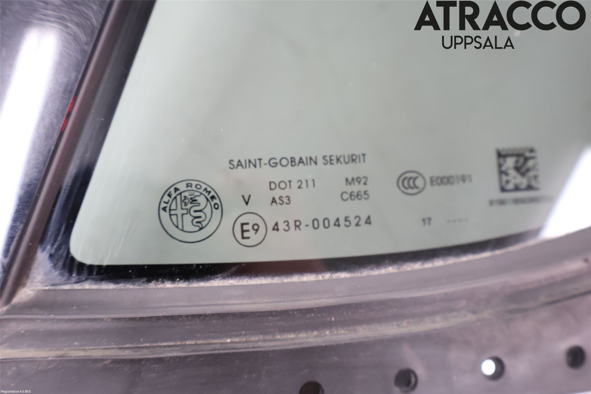 Alfa STELVIO 17- Dörruta Bak Lilla Vä