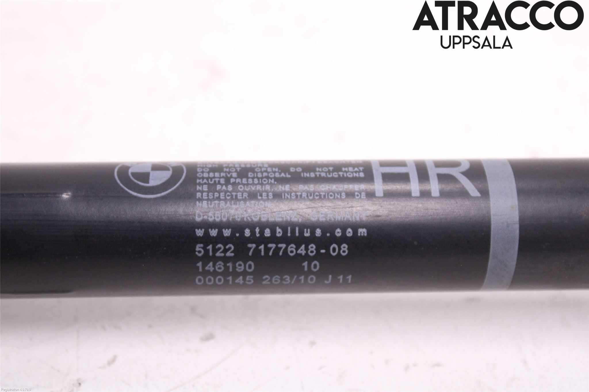 BMW 7 F01/02/03/04 09-15 Gasfjäder Övrigt