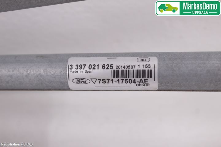 Ford MONDEO 07-15 Torkarmekanism Vindruta