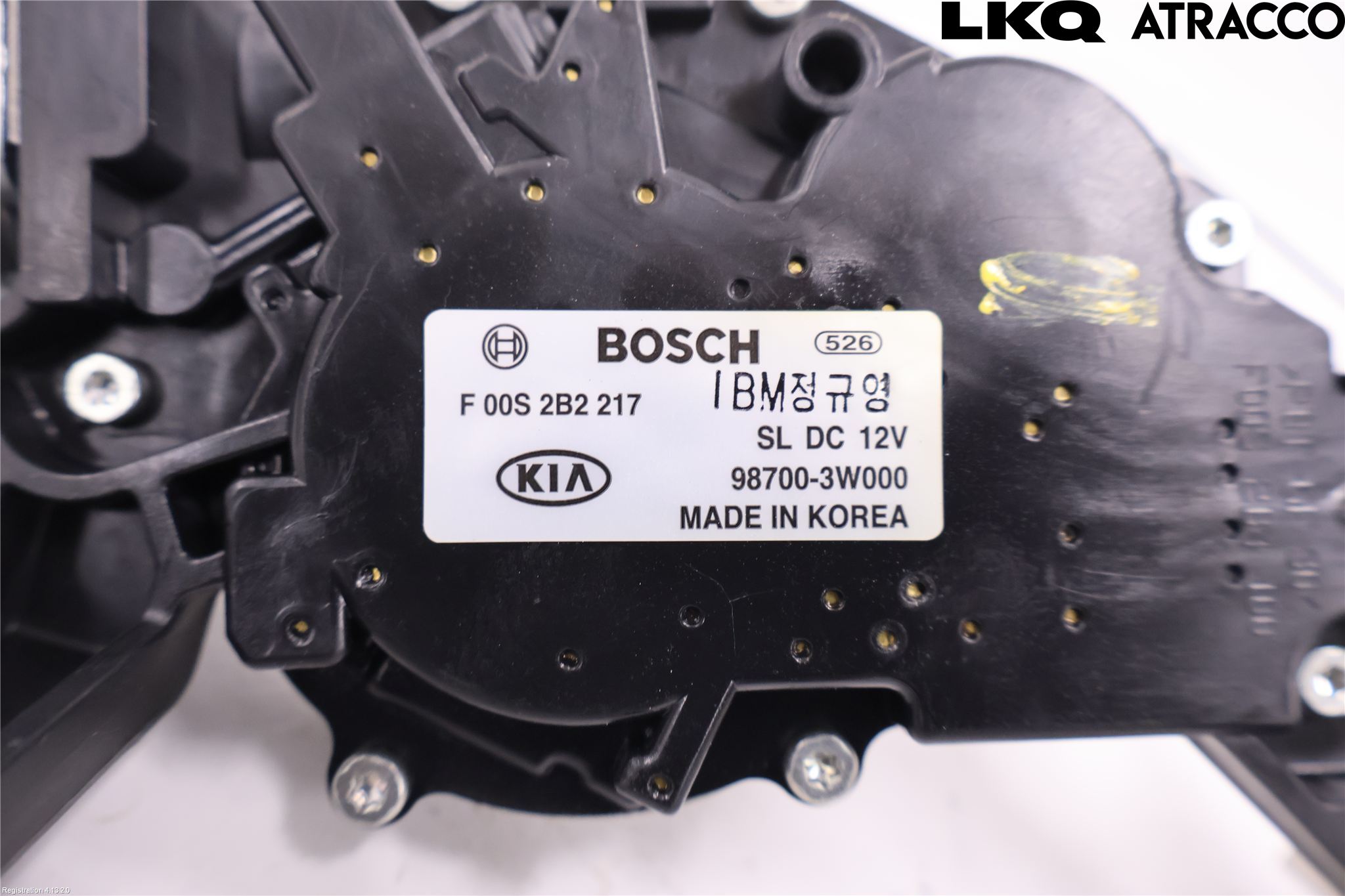 Kia SPORTAGE (SL) 11-15 Torkarmotor Baklucka