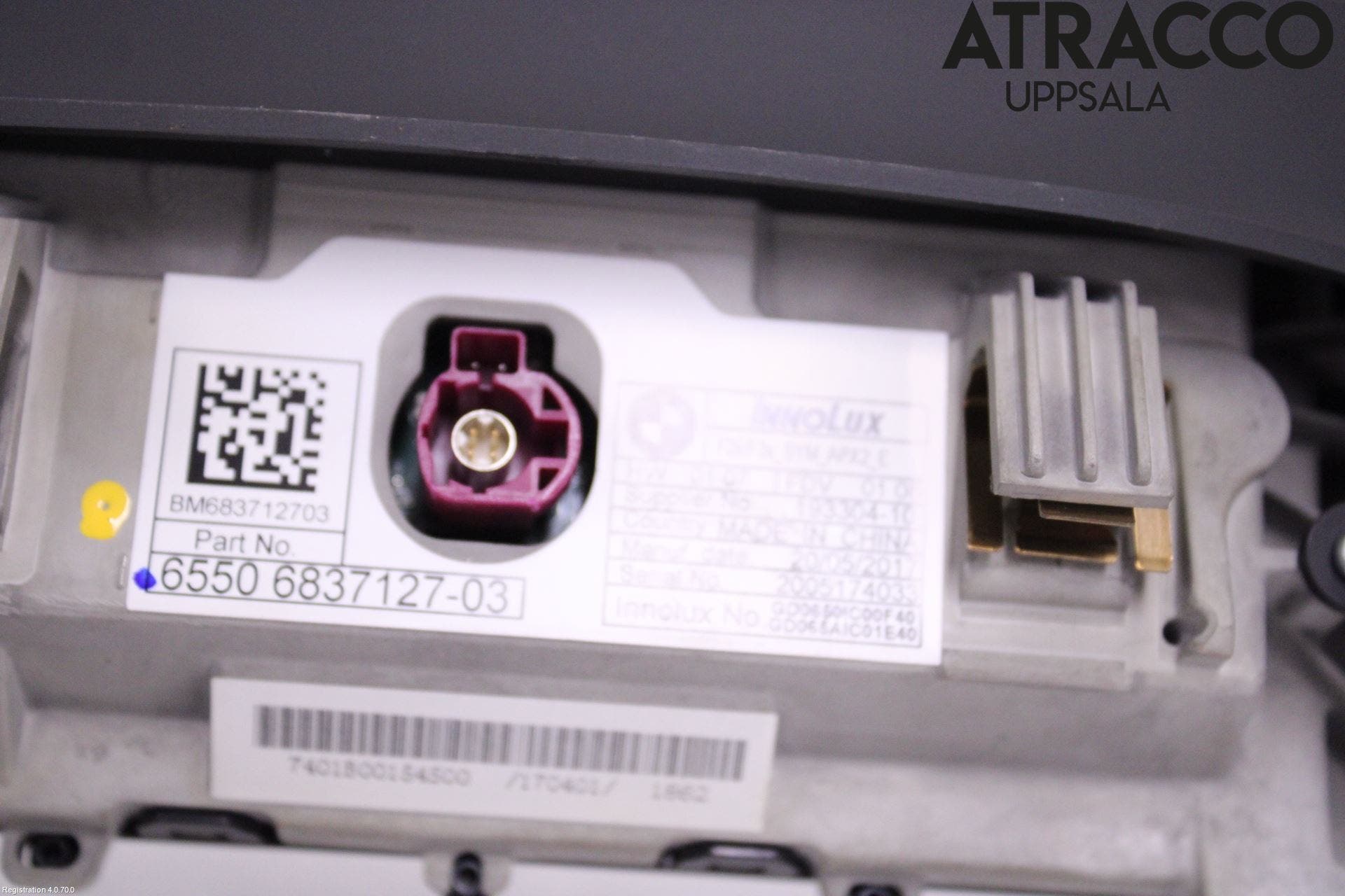 BMW 3 GT F34 13-19 Bildskärm