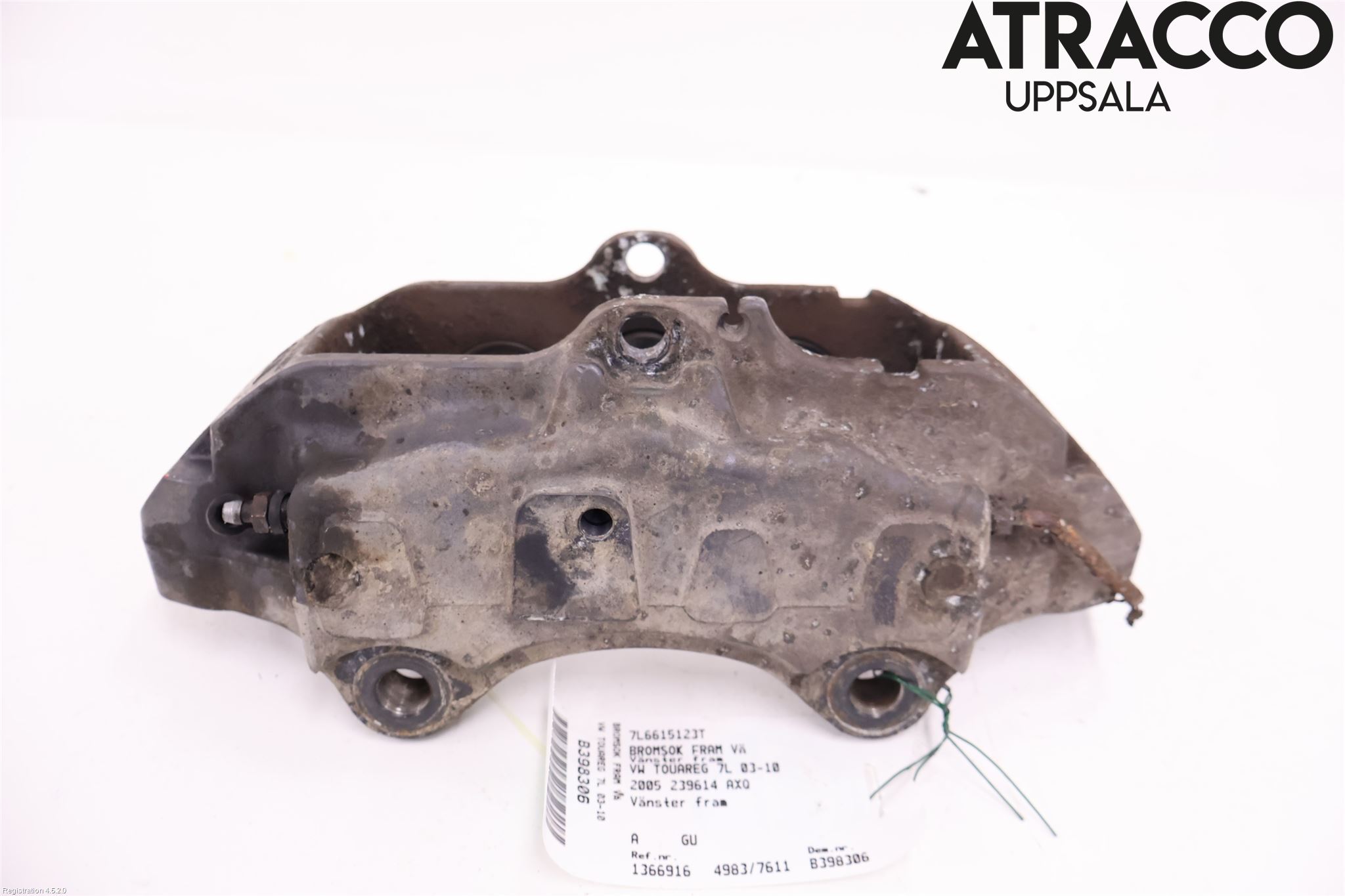 Volkswagen VW TOUAREG 7L 03-10 Bromsok Fram Vänster