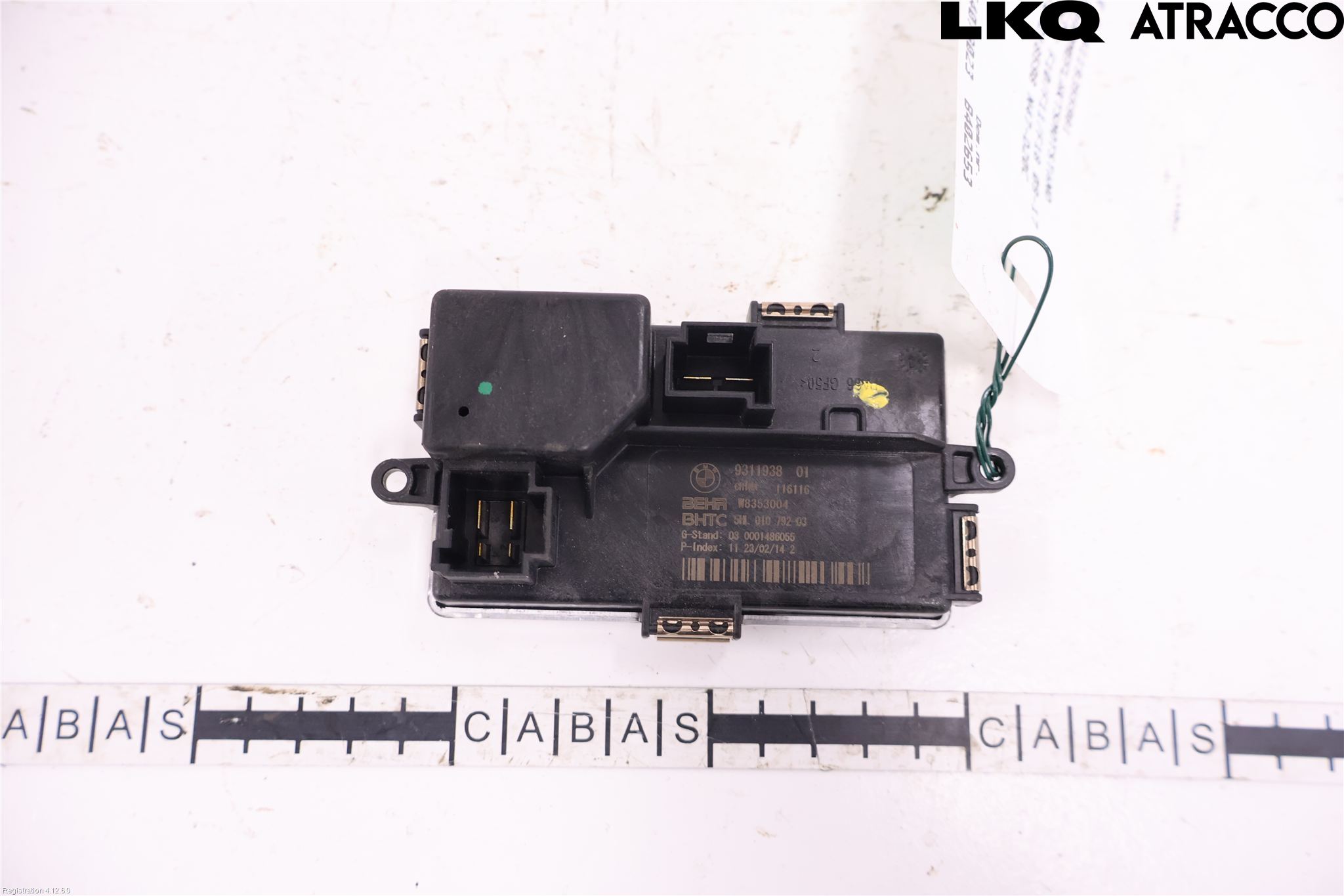 BMW 5 F10/F11/F18 09-17 Värmefläktsmotstånd