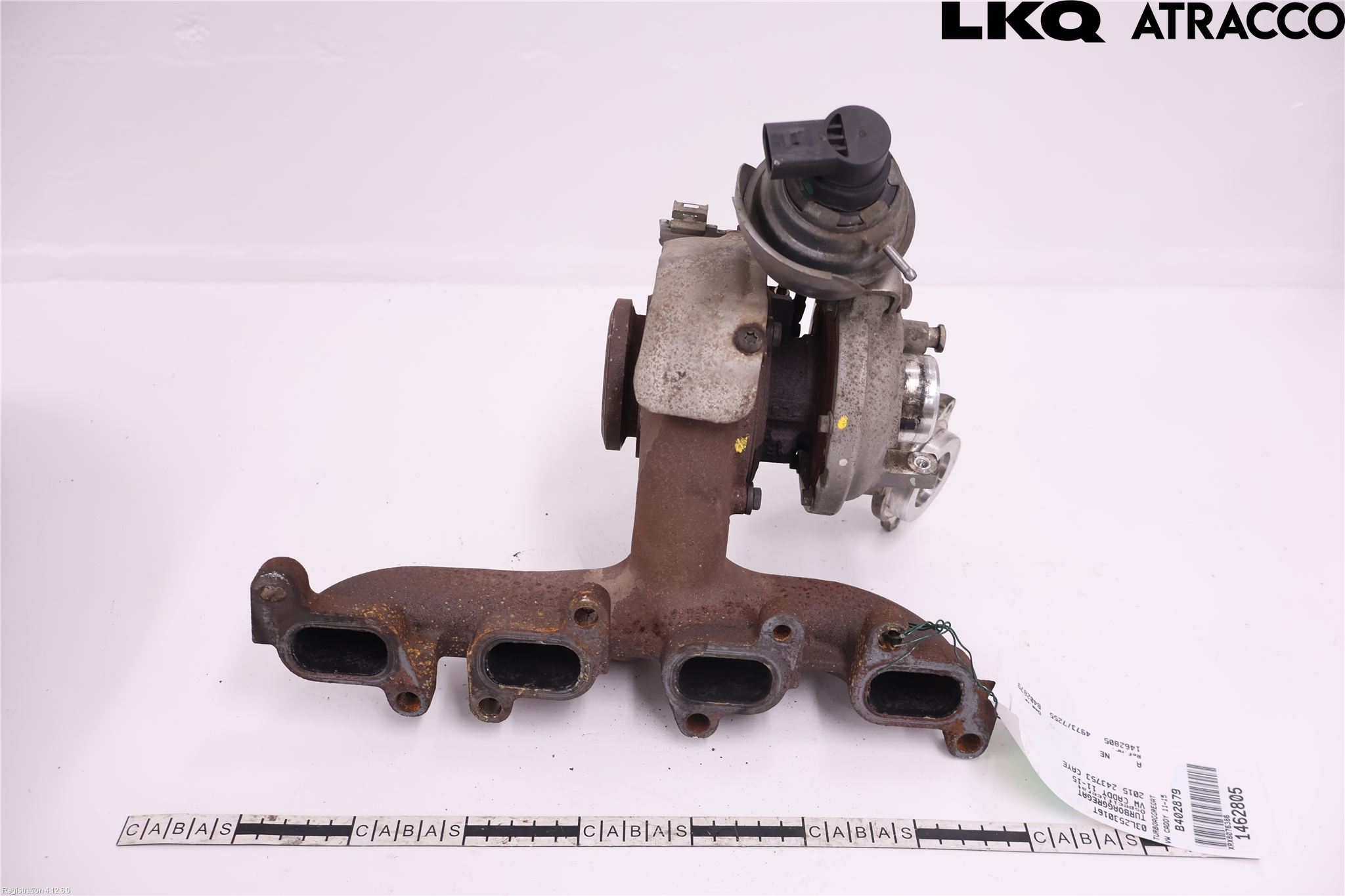 Volkswagen VW CADDY 11-15 Turboaggregat