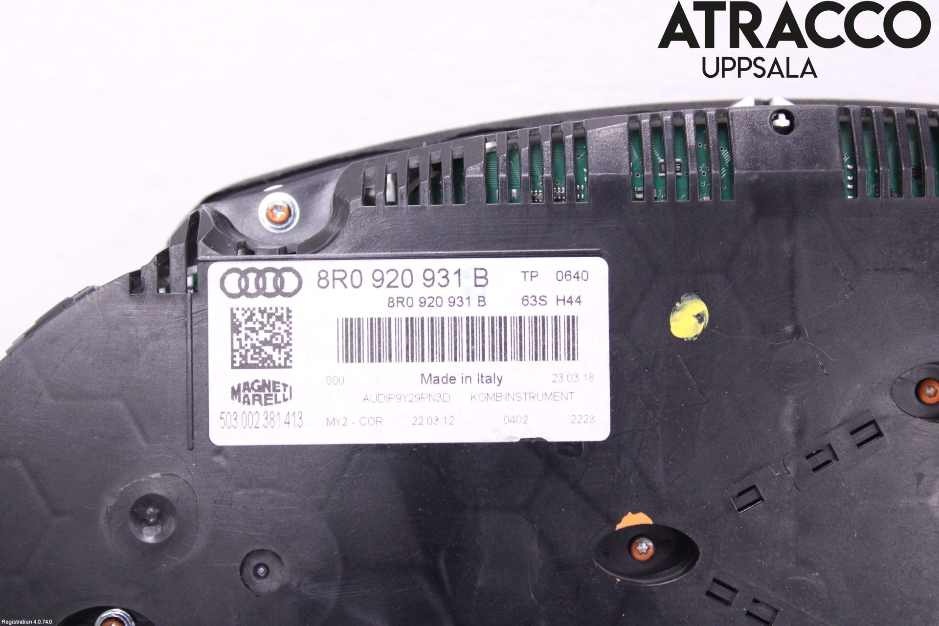 Audi Q5 09-16 Instrument Hast
