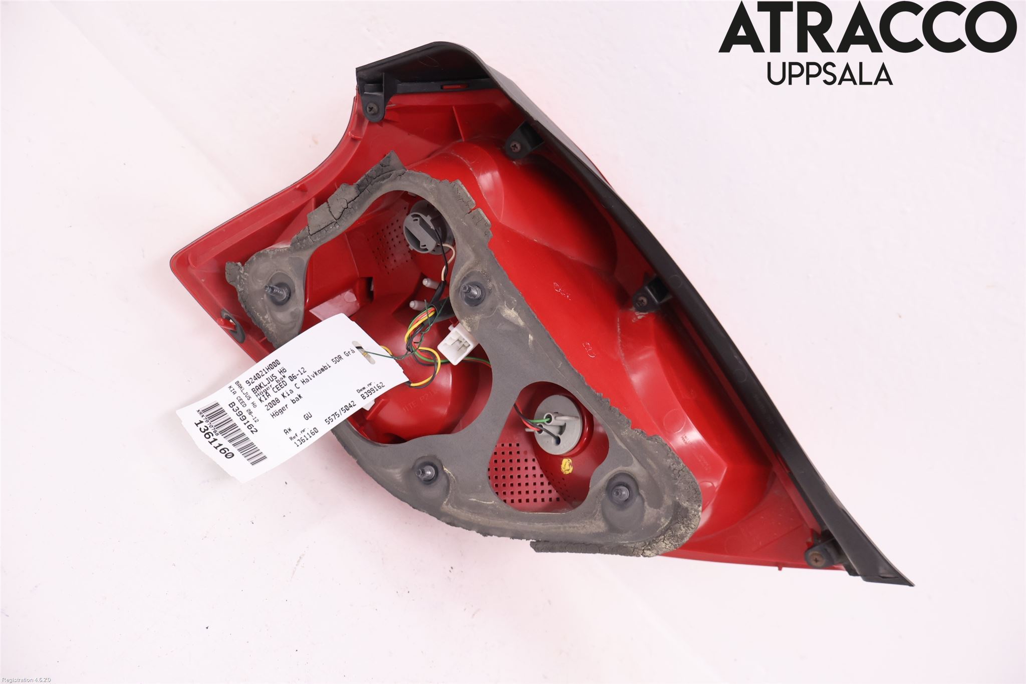 Kia CEED 06-12 Bakljus Höger