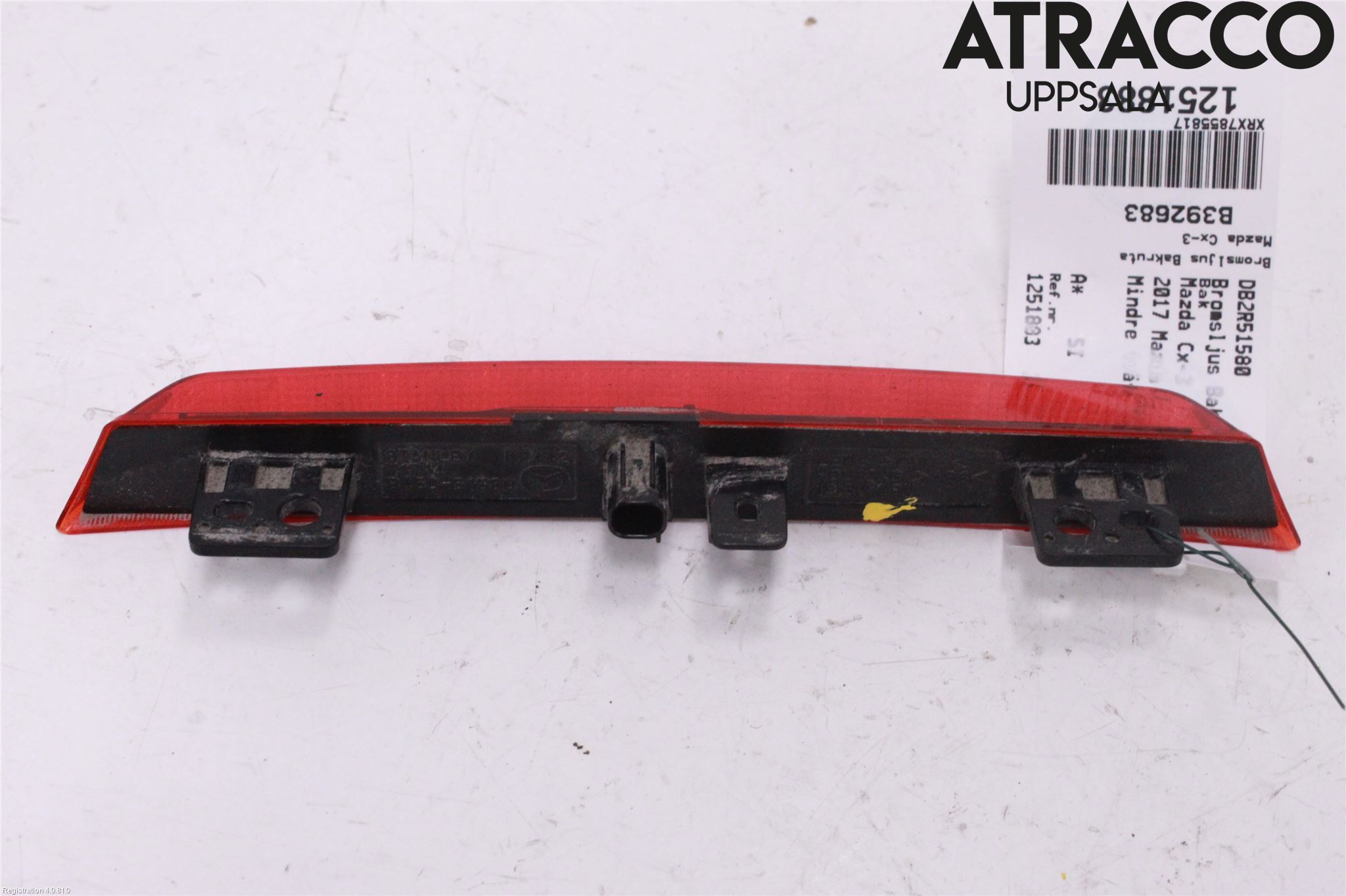 Mazda CX-3 Bromsljus Bakruta