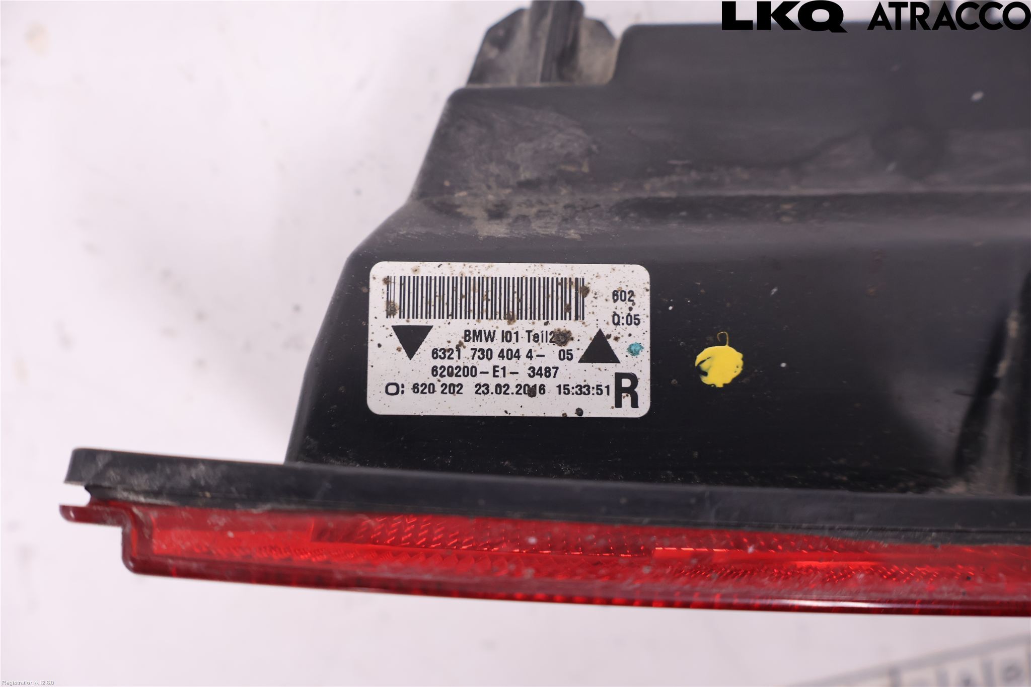BMW i3 I01 13-22 Dimljus/Reflex Bak