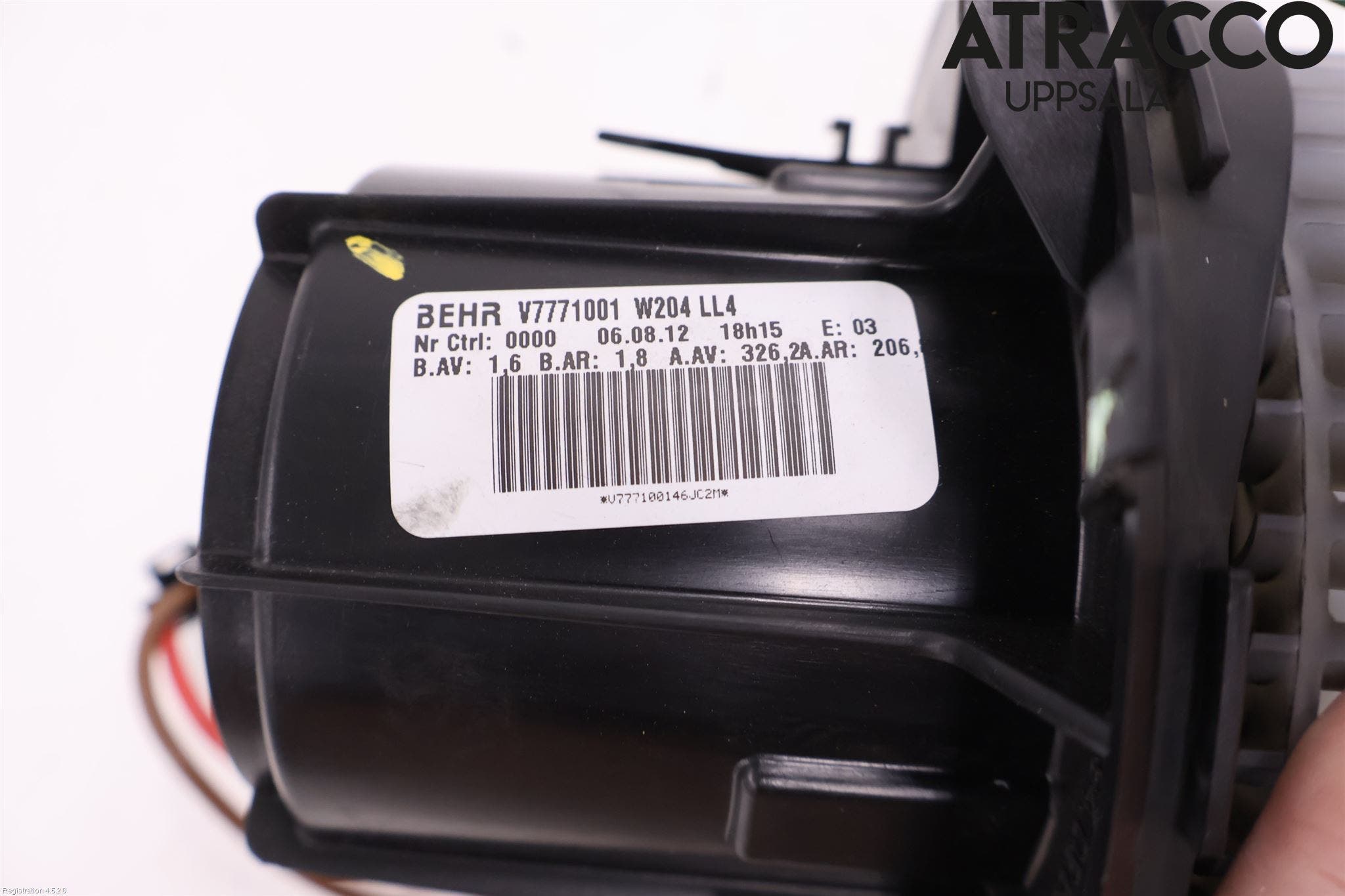 Mercedes-Benz MB C-KLASS (W204) 07-15 Värmefläkt