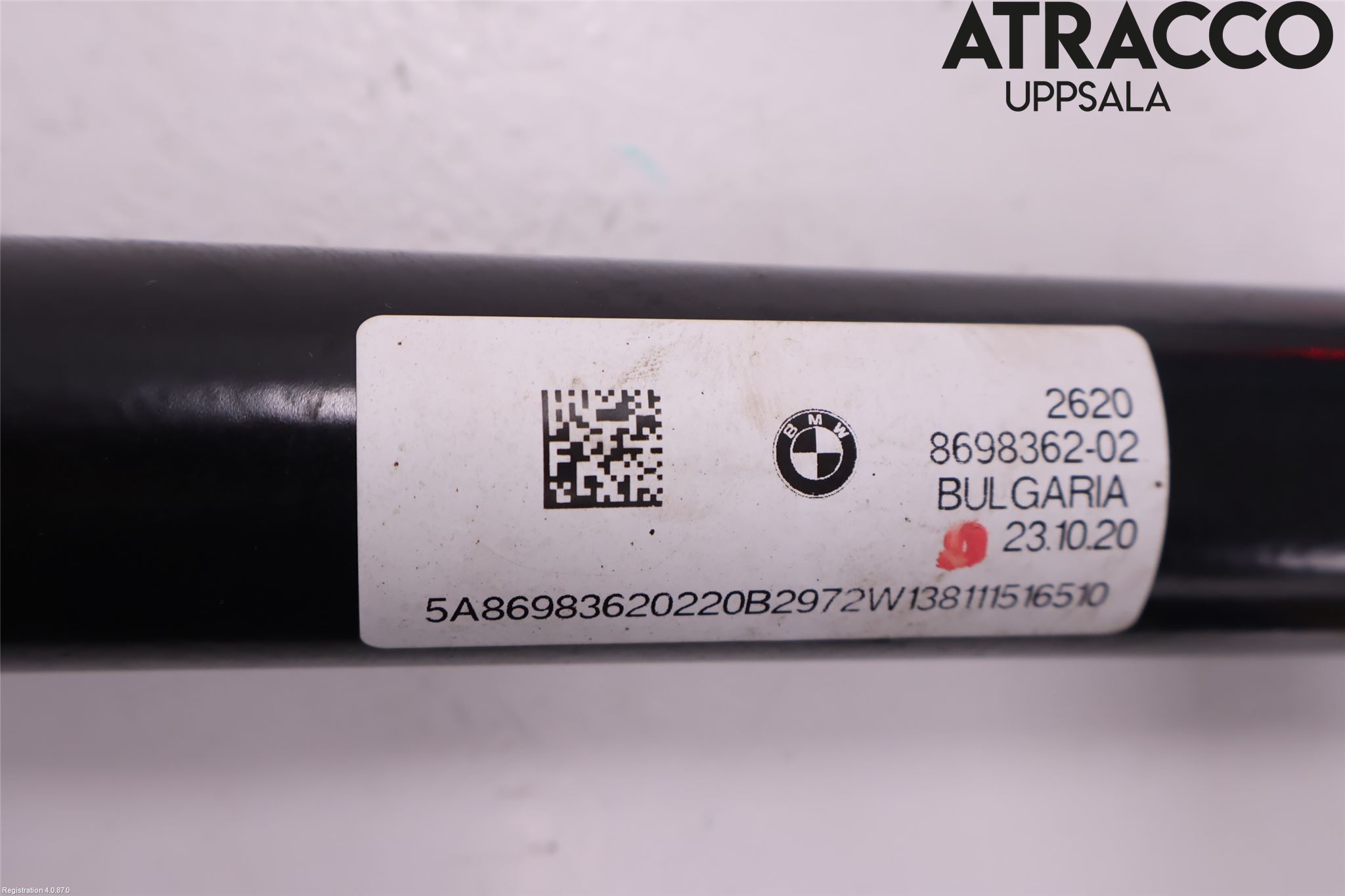 BMW 3 G20/G21/G80/G81 19- Mellanaxel Främre 4Wd