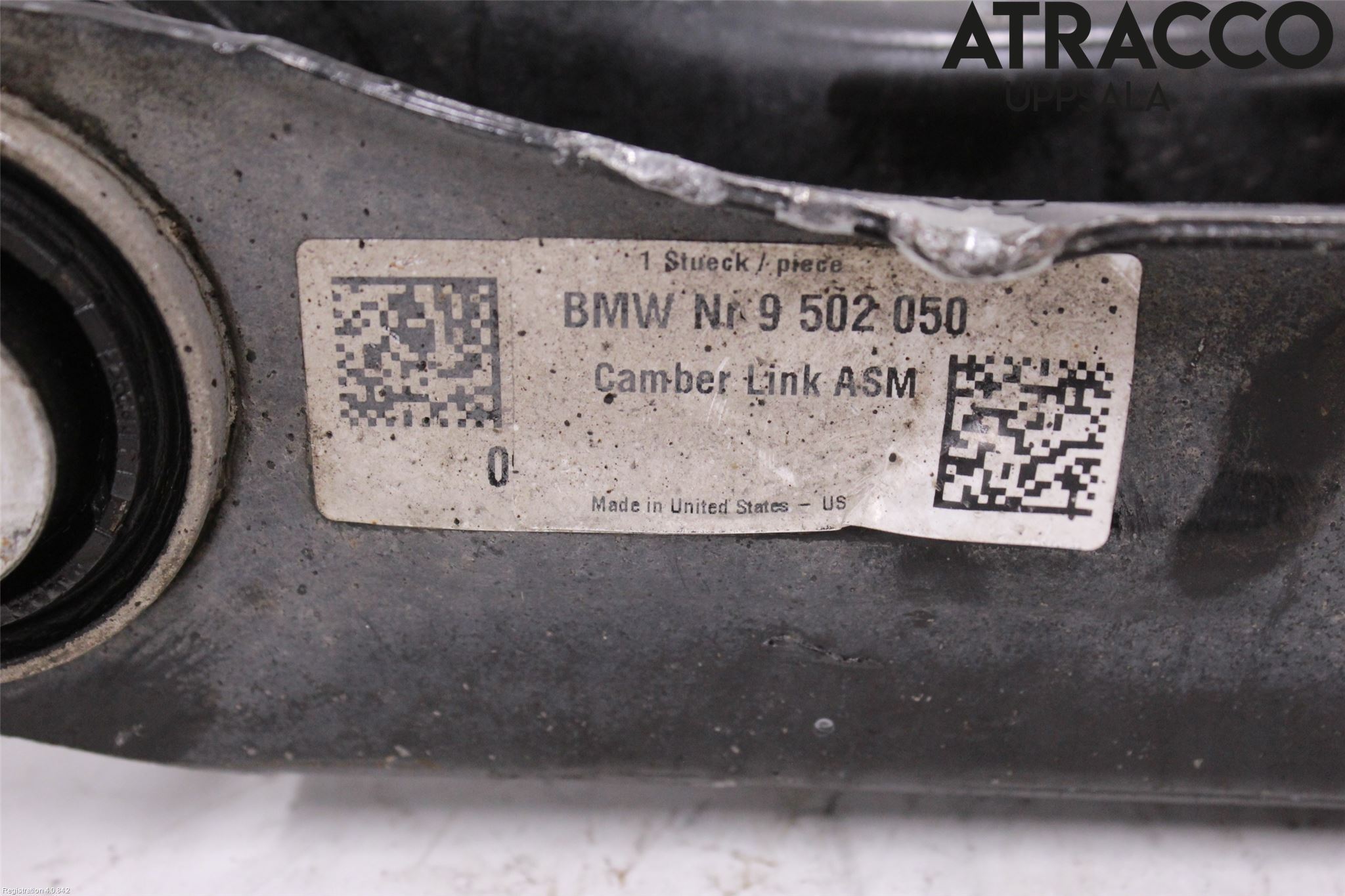 BMW X3 G01 18- Bärarm Bak Vänster