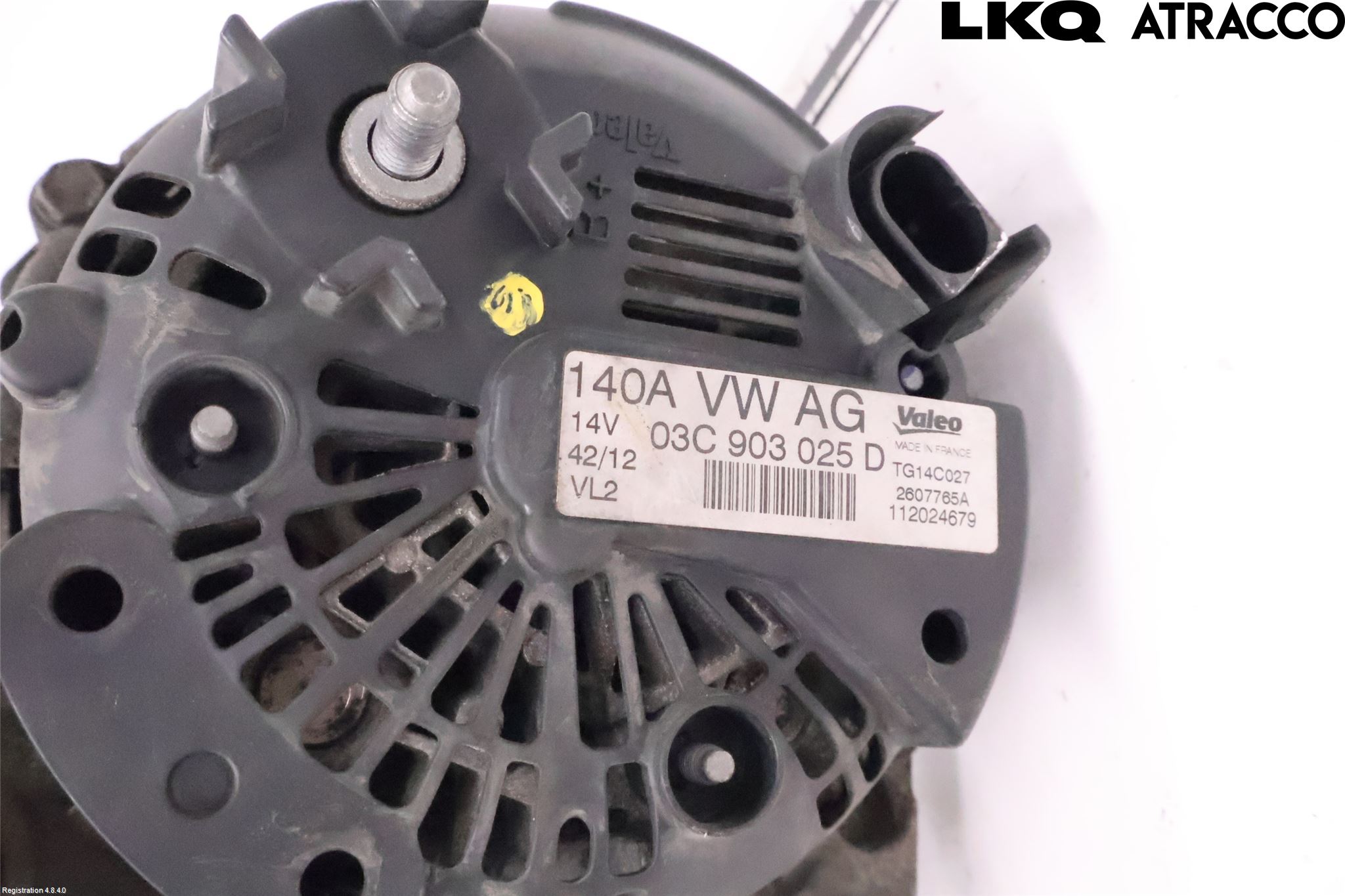 Volkswagen VW TIGUAN 07-16 Generator