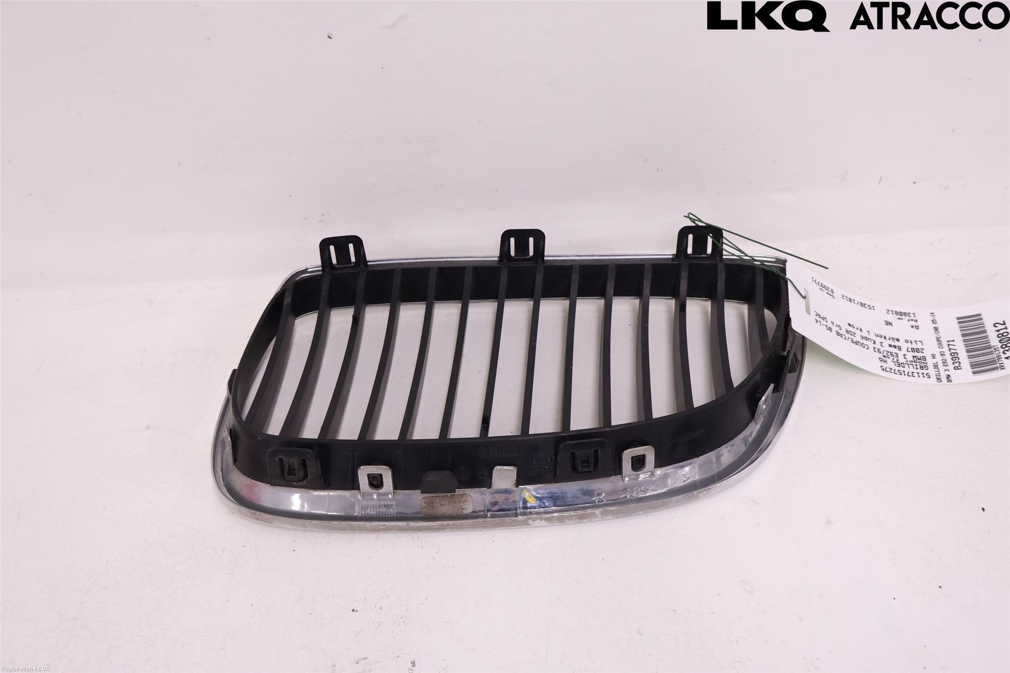 BMW 3 E92/93 Coupé/Cab 05-14 Grilldel Höger