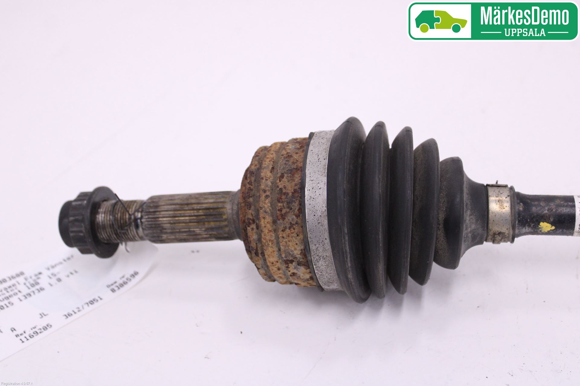 Peugeot 108 15-22 Drivaxel Fram Vänster