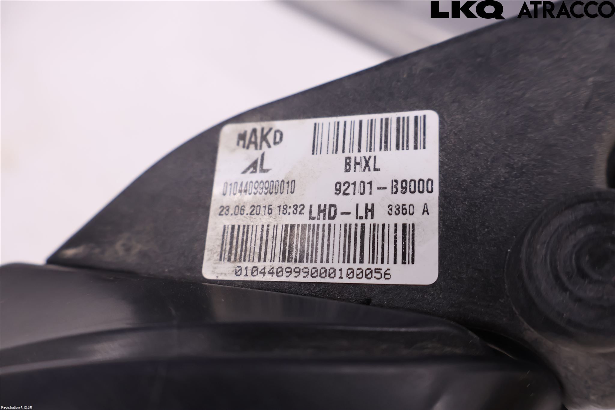 Hyundai i10 BA 14-16 Strålkastare Vänster