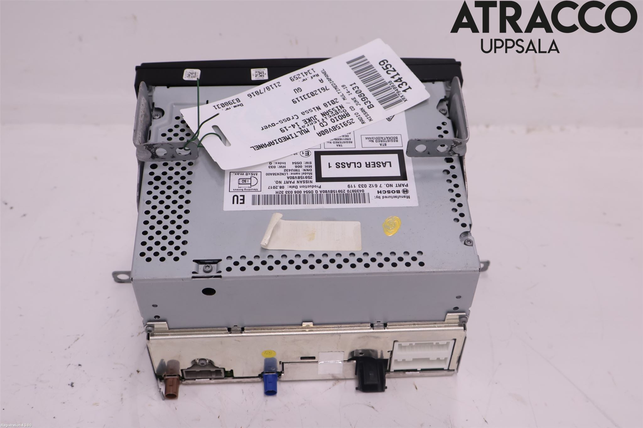Nissan JUKE 14-19 Cd Radio - Multimediapanel