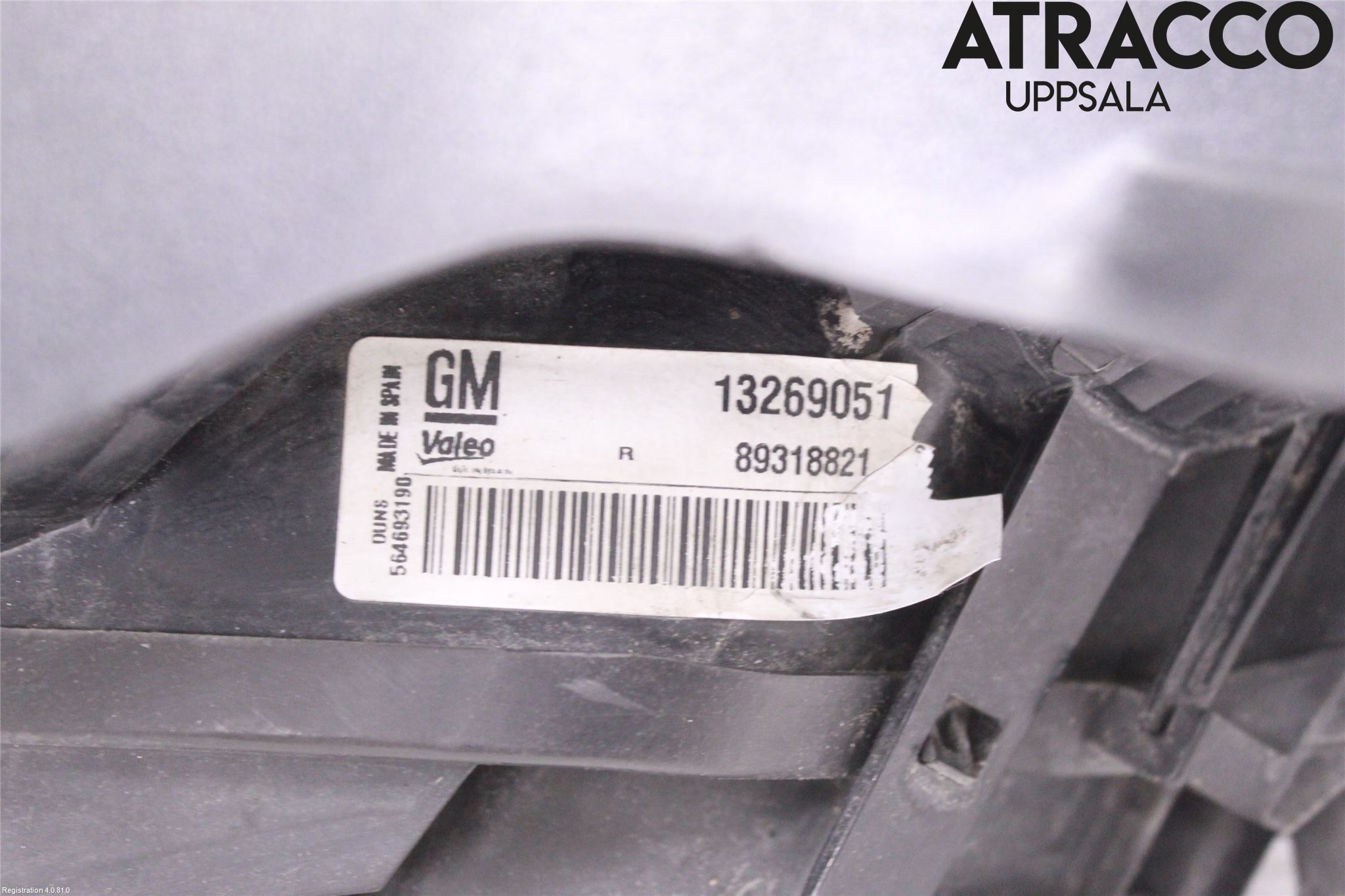 Opel CORSA D 07-14 Bakljus Höger