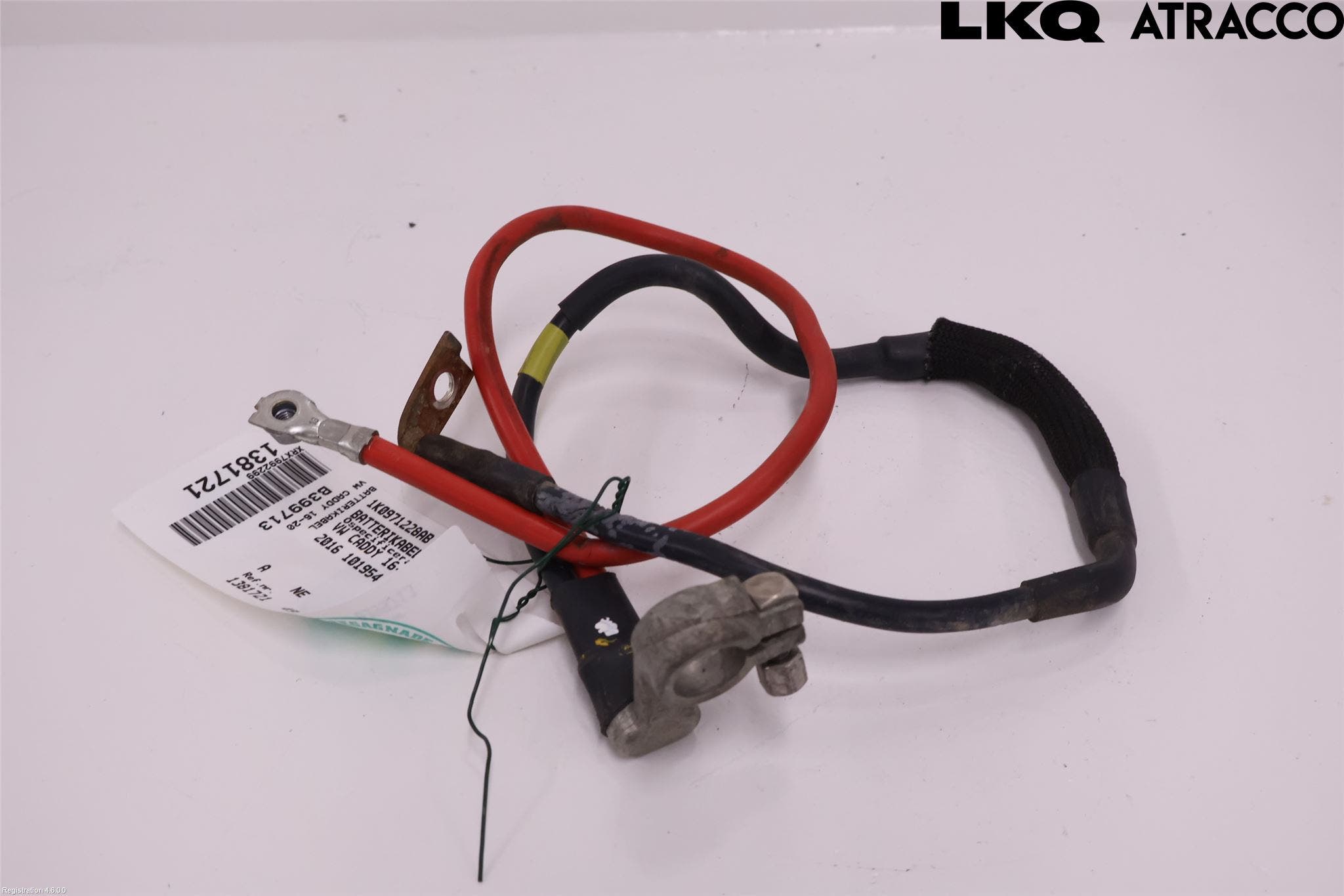 Volkswagen VW CADDY 16-20 Batterikabel