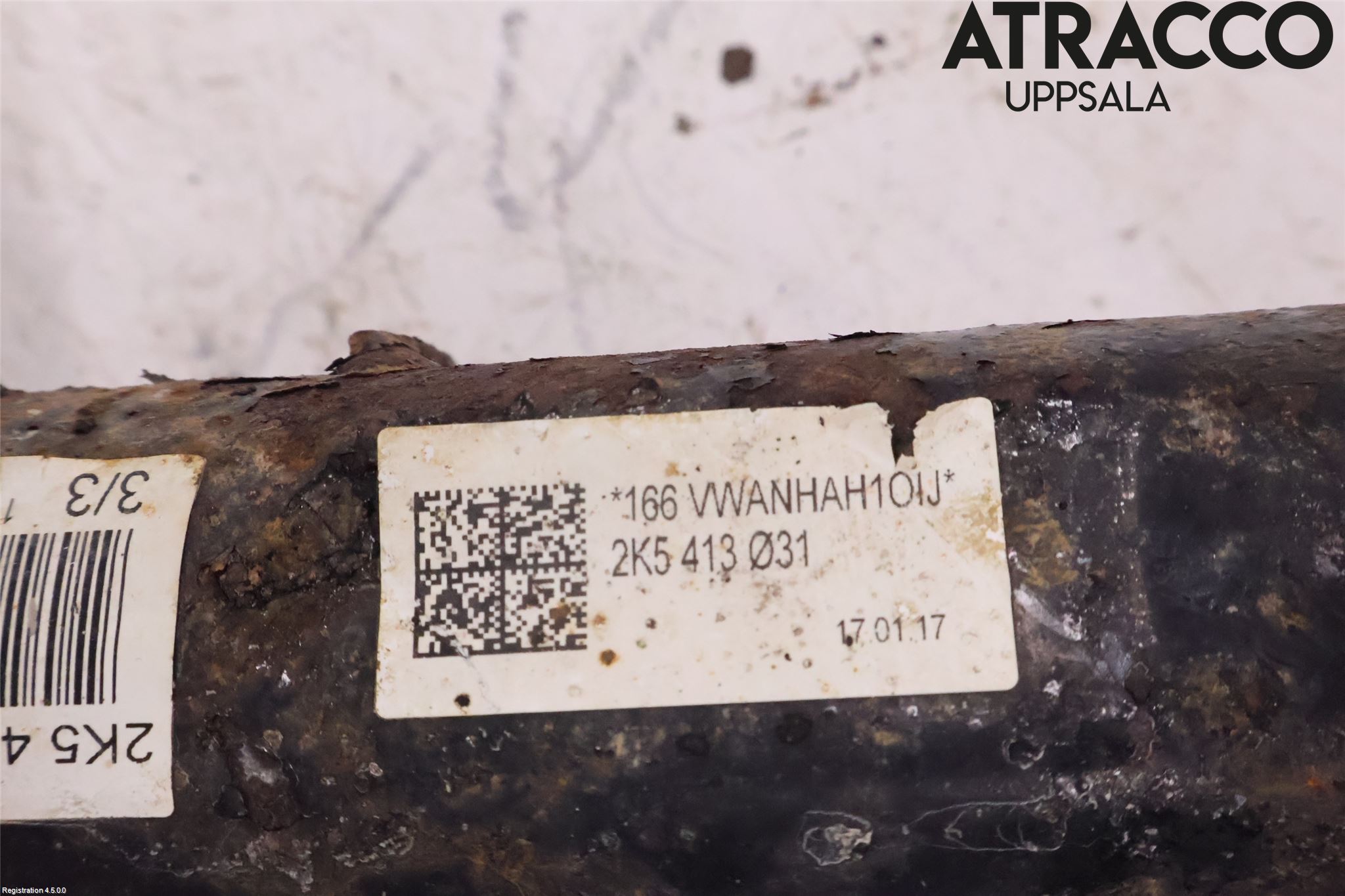 Volkswagen VW CADDY 16-20 Fjäderben Fram Vänster