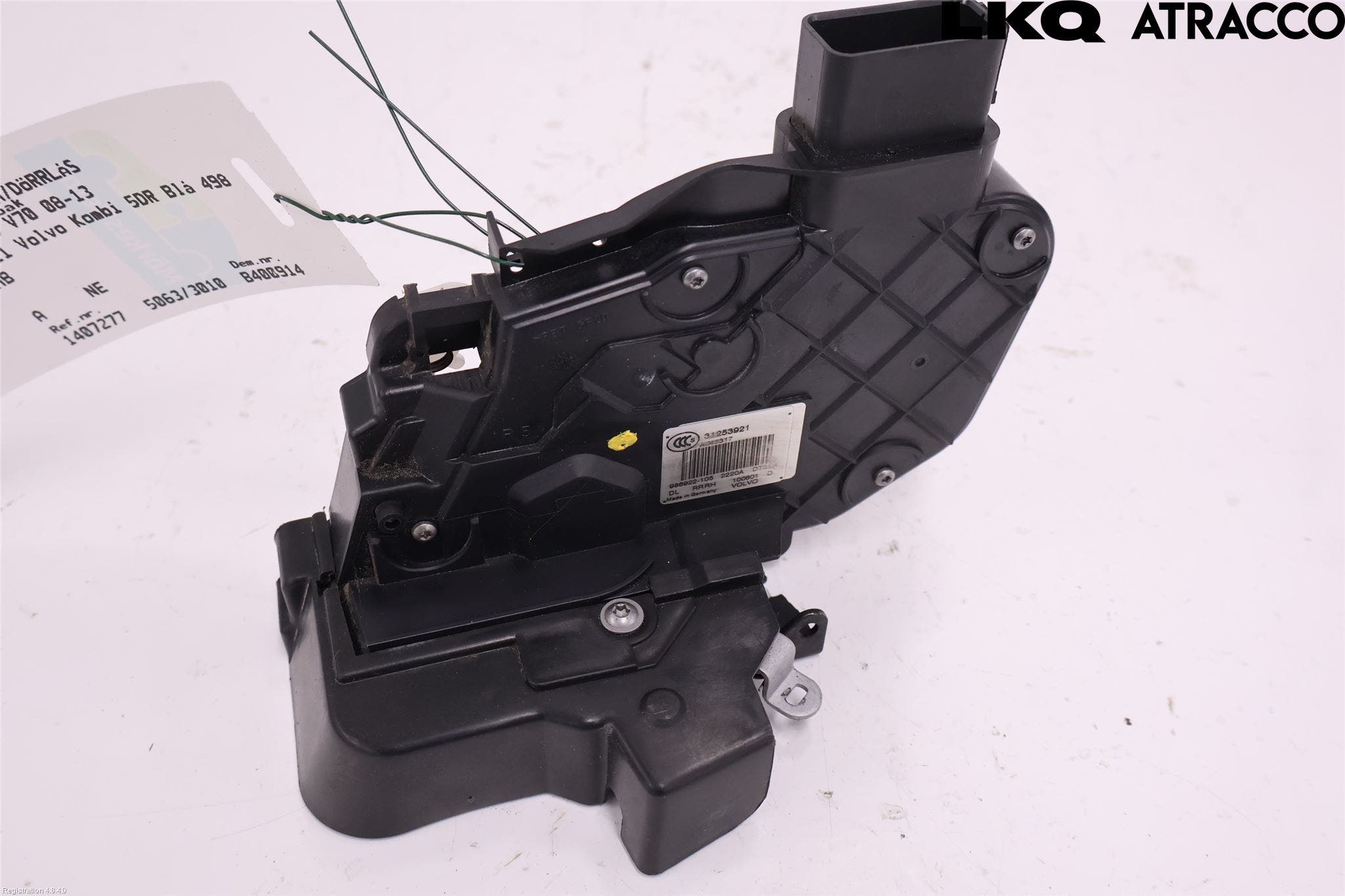 Volvo V70 08-13 Låskista-Dörrlås