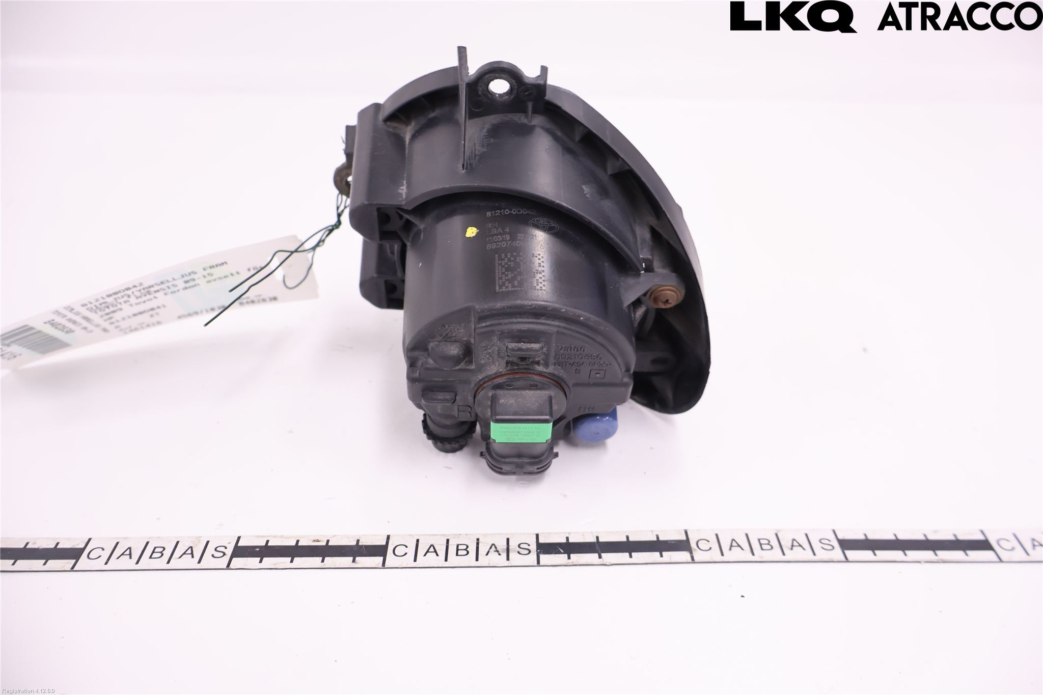 Toyota AVENSIS 09-15 Dimljus-Varselljus Fram