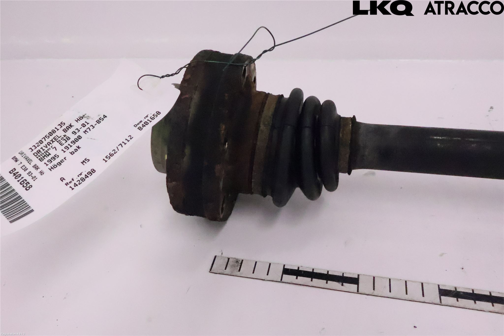 BMW 7 E38      93-01 Drivaxel Bak Höger