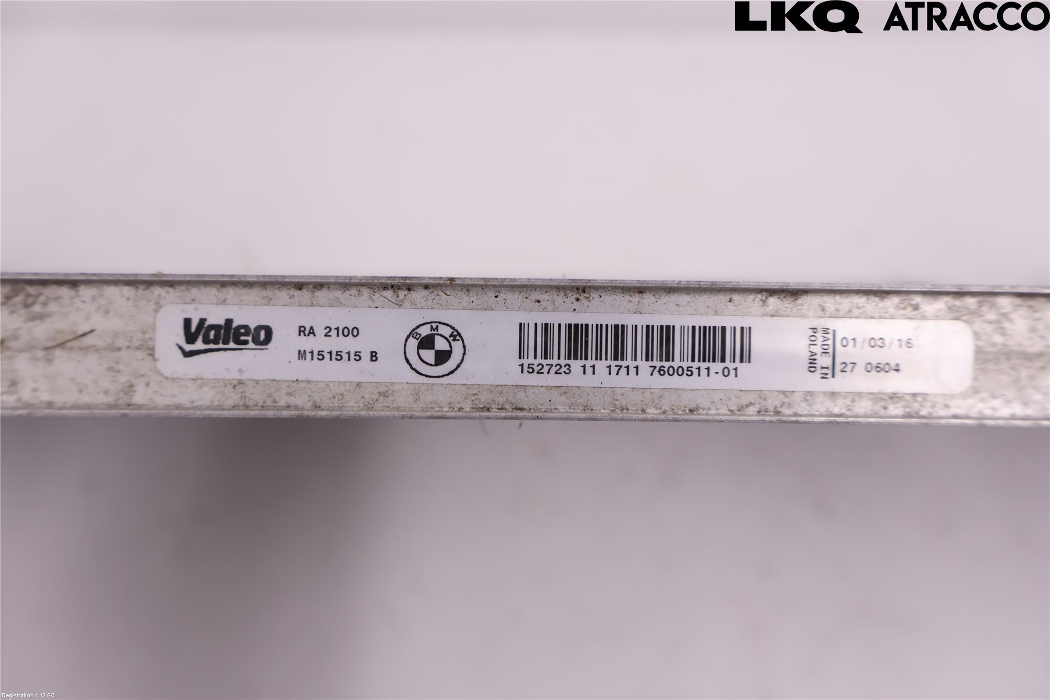 BMW i3 I01 13-22 Kylare Aut