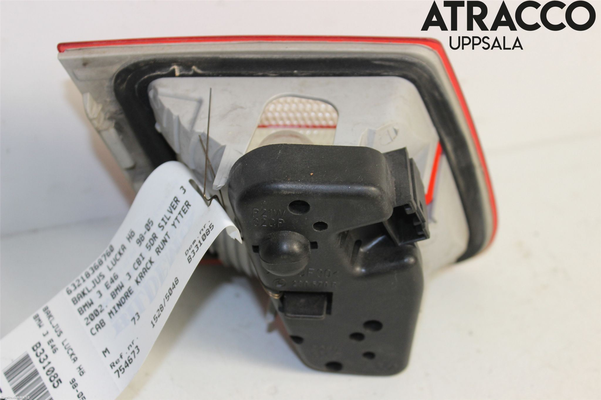 BMW 3 E46      98-05 Bakljus Lucka Hö