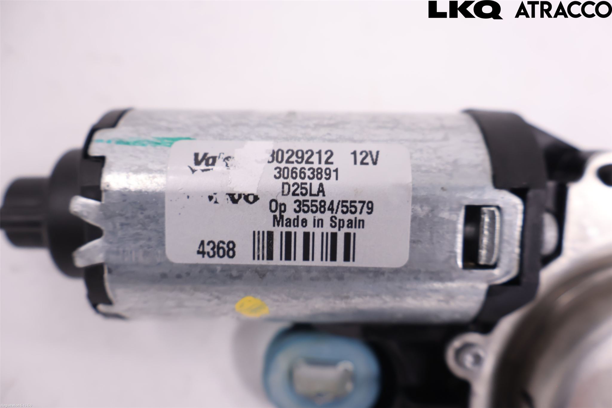 Volvo V70 08-13 Torkarmotor Baklucka