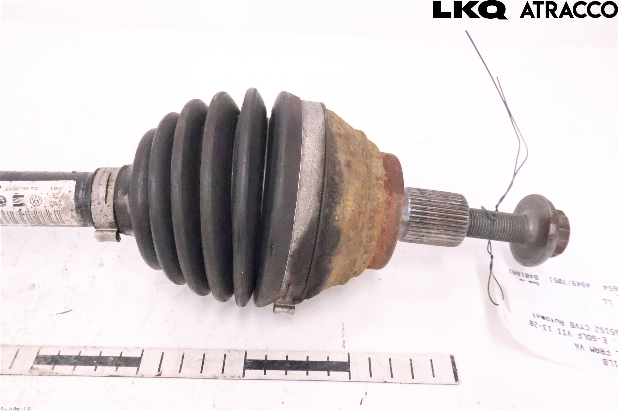 Volkswagen VW GOLF / E-GOLF VII 13-20 Drivaxel Fram Vänster
