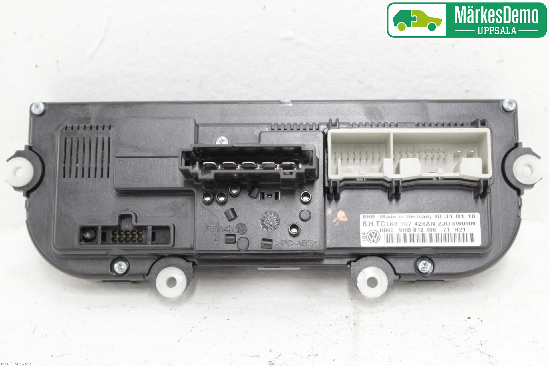 Volkswagen VW CADDY 16-20 Ac Styrenhet Ac Manöveren